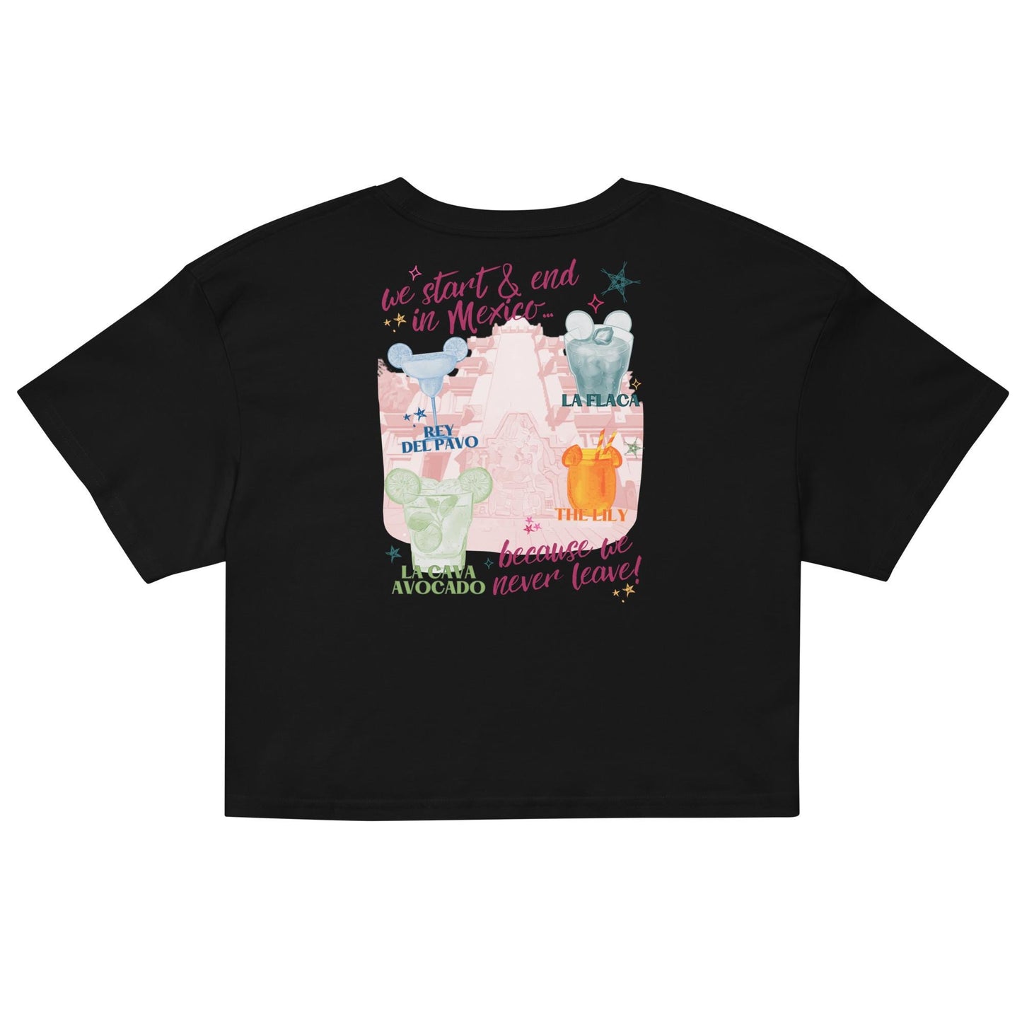 La Cava del Tequila Crop Top, Disney Girls Trip Shirt