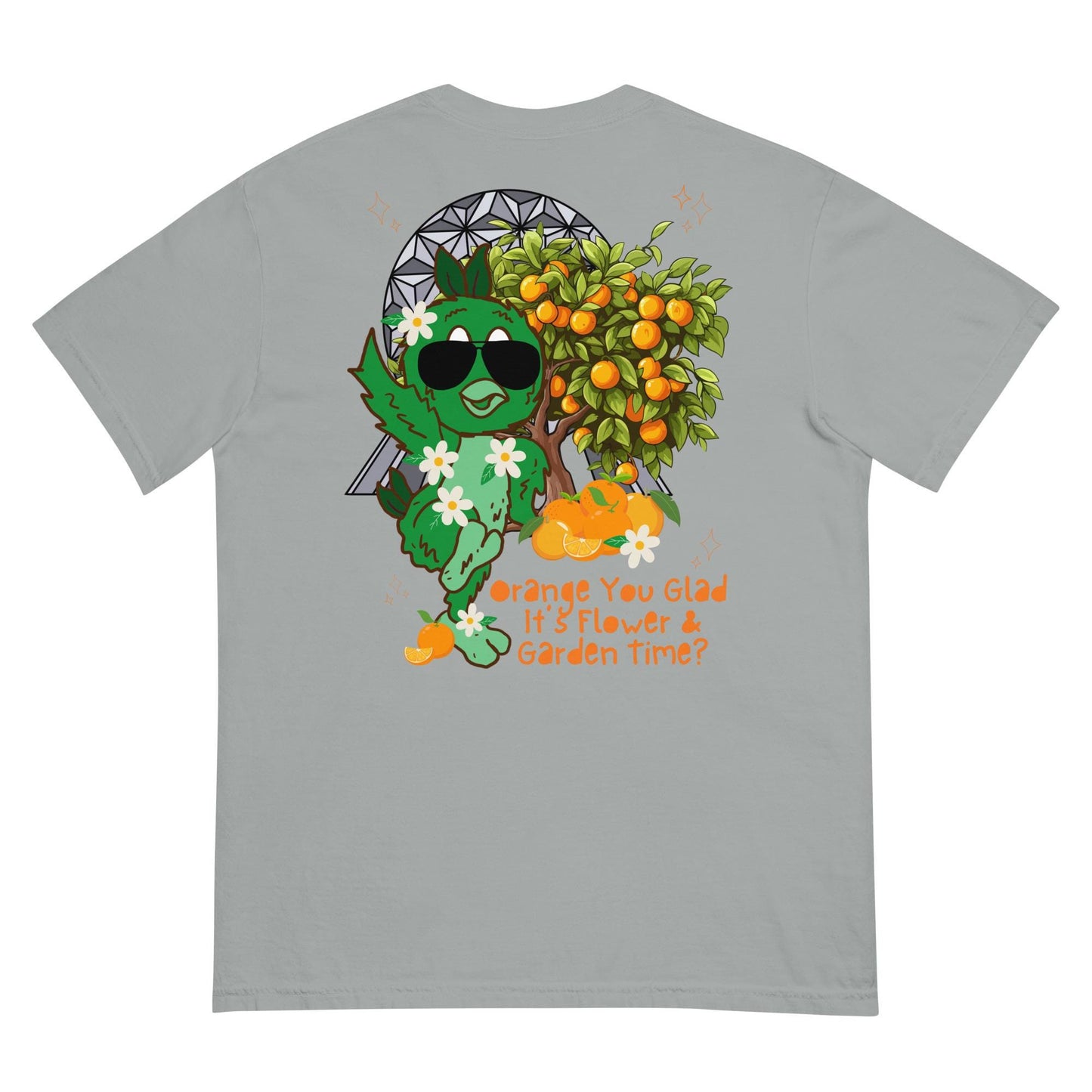Orange Bird Topiary Shirt, Flower and Garden Festival, Disney EPCOT