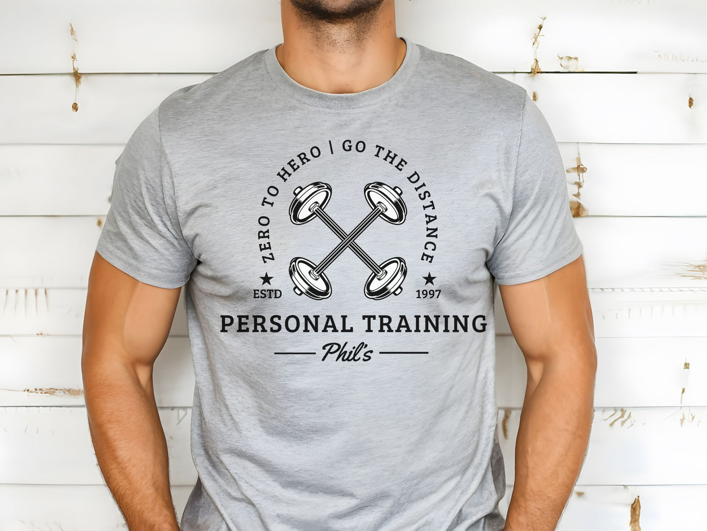Phil's Personal Training Disney Dad Shirt, Bella Canvas Family Tee