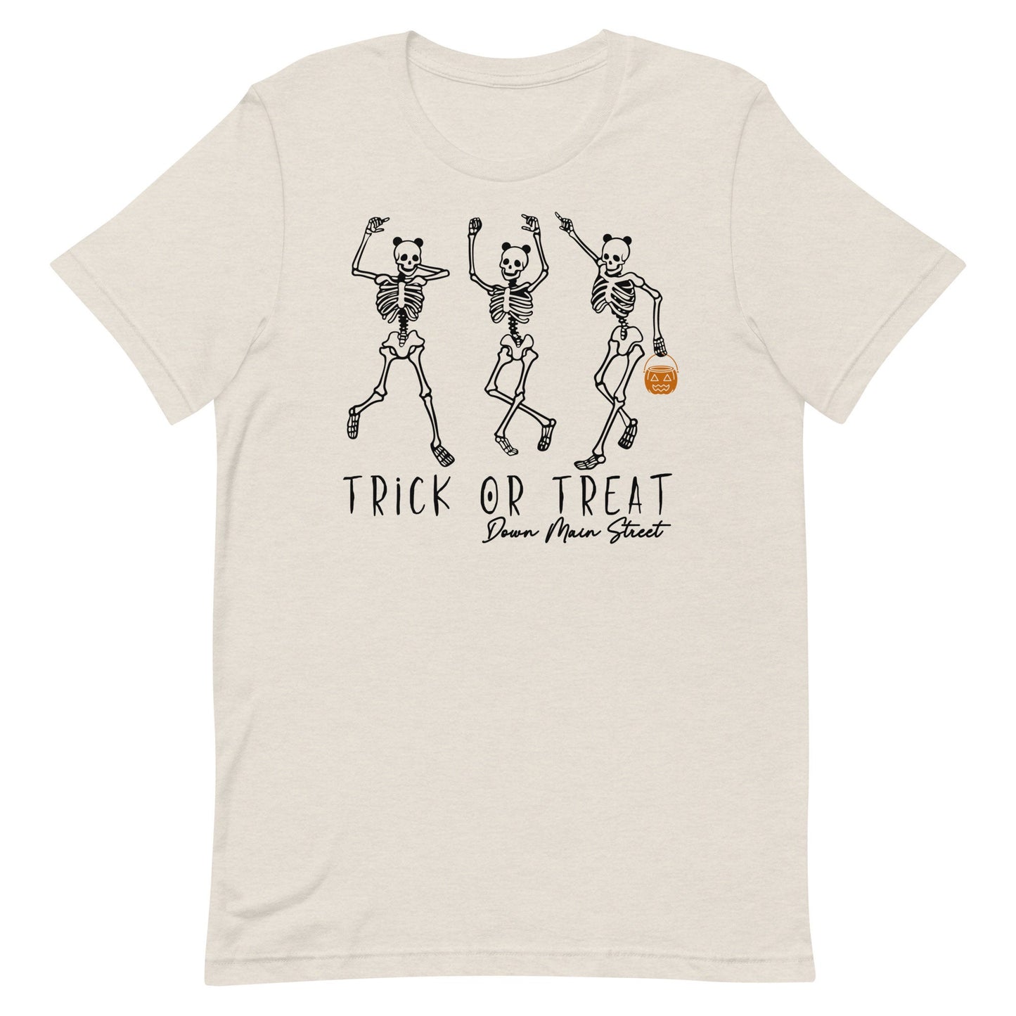 Disney Halloween Shirt, Trick or Treat on Main Street, Bella Canvas Tee