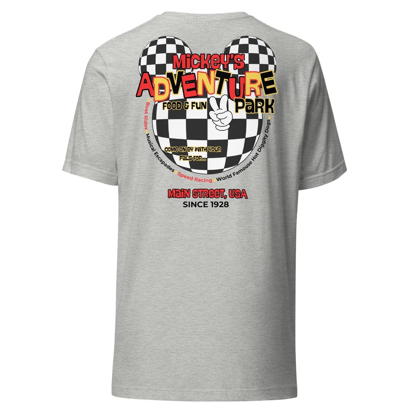 Mickey's Adventure Club T-Shirt, Subtle Disney Inspired Tee
