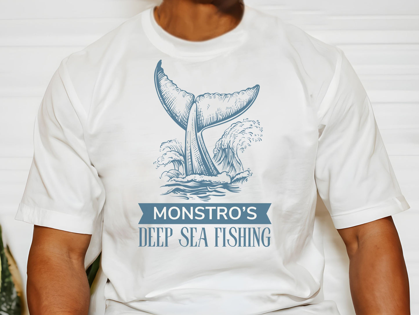 Monstro's Deep Sea Fishing Shirt, Subtle Pinocchio Disney Tee