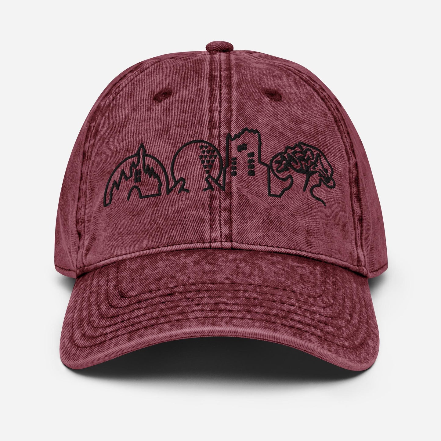 Embroidered Disney Park Icons Hat | WDW Passholder Cap