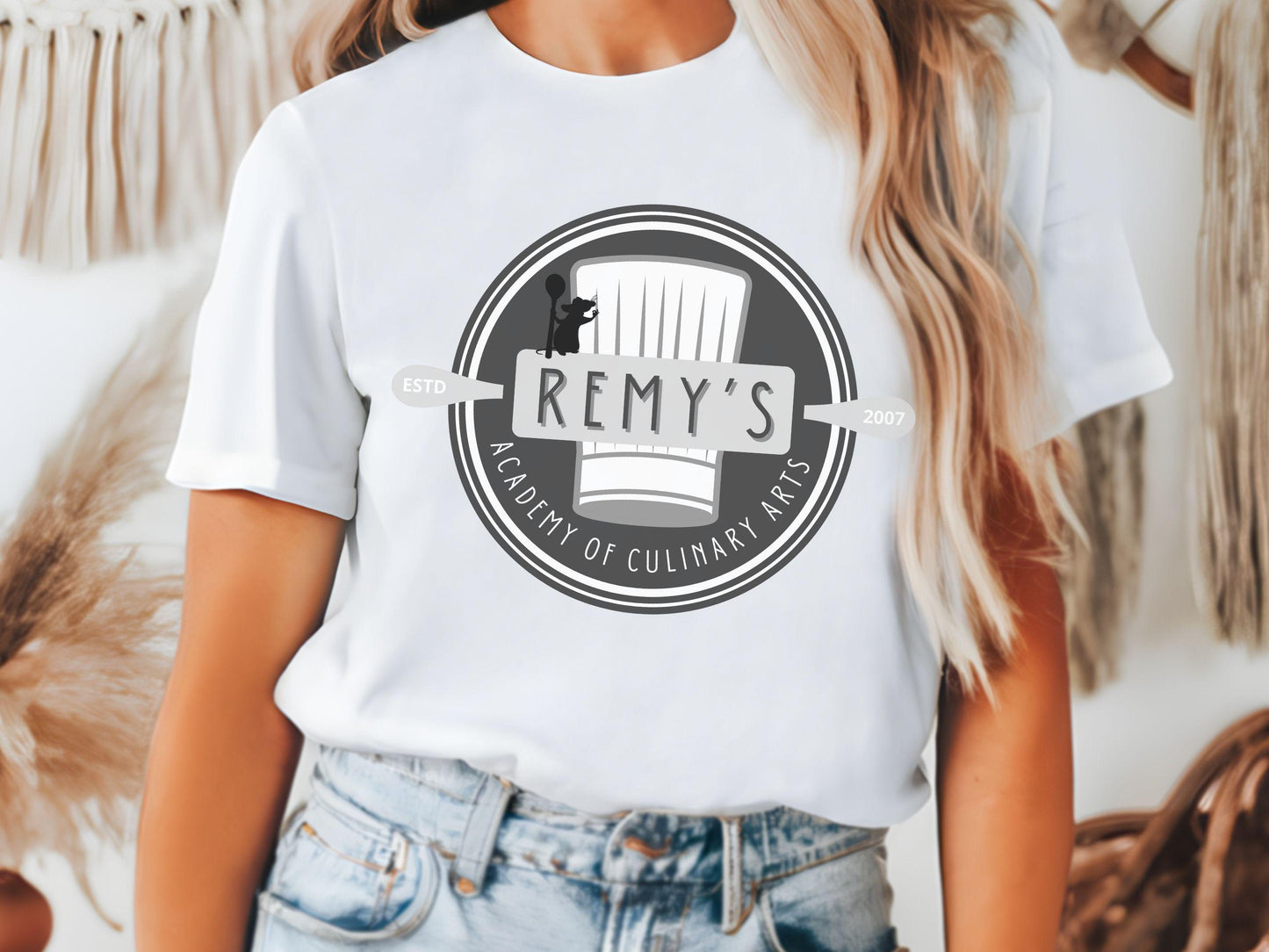 Remy's Academy Bella Canvas Shirt, Subtle Ratatouille Disney Family Tee
