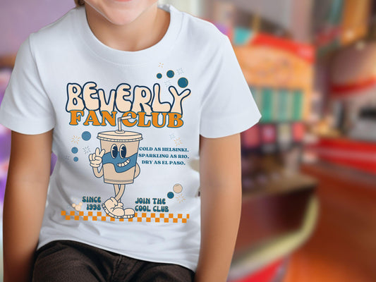 EPCOT Club Cool Beverly Youth Shirt, Trendy Disney Tee