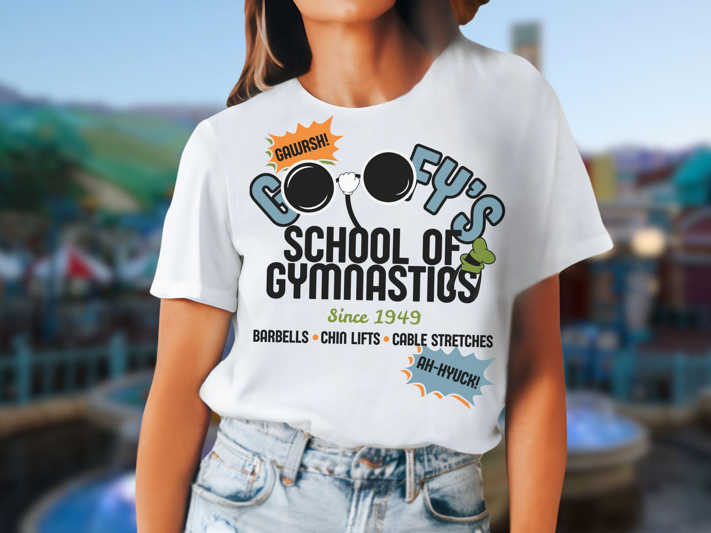 Goofy's Gymnastics Shirt, Disney Family Matching Tee