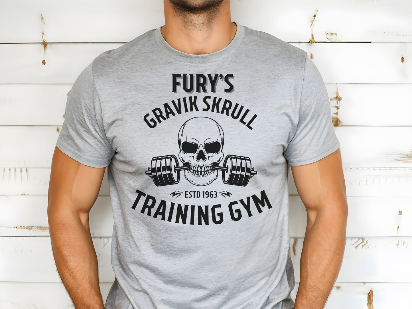 Fury's Gravik Skrull Training Gym Shirt - Bella Canvas Avenger Tee