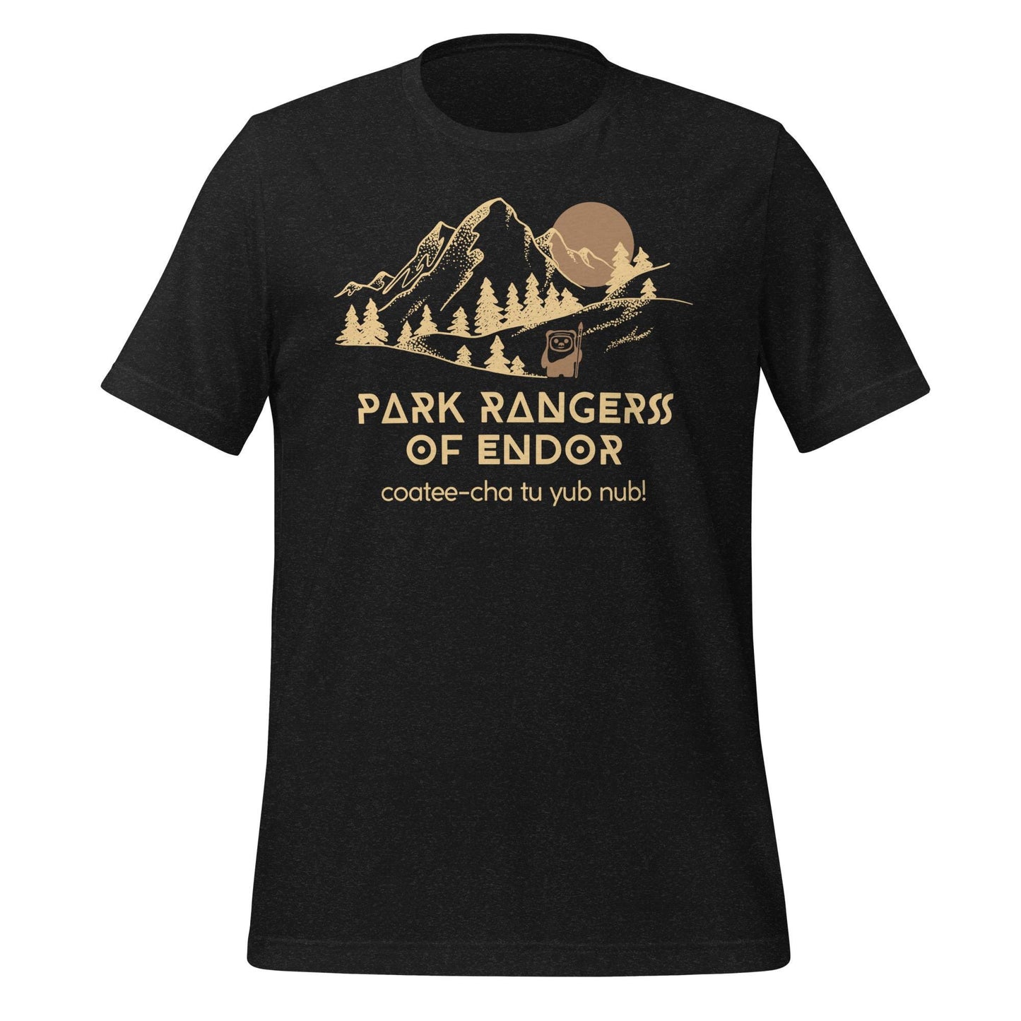 Ewok Star Wars Shirt: Park Rangers of Endor, Galaxy's Edge Tee