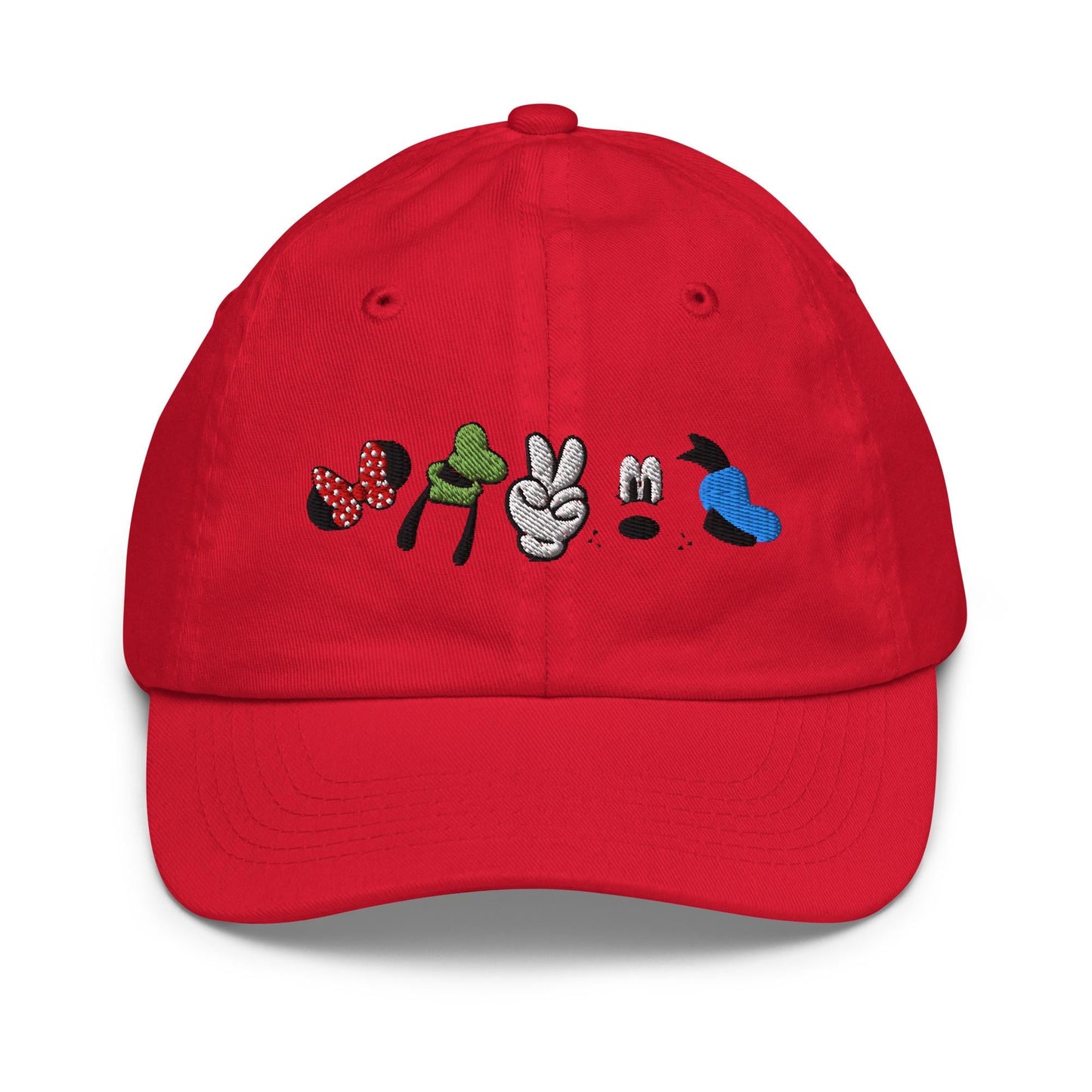 Mickey and Friends Fab 5 Kids Baseball Cap, Disney World Hat