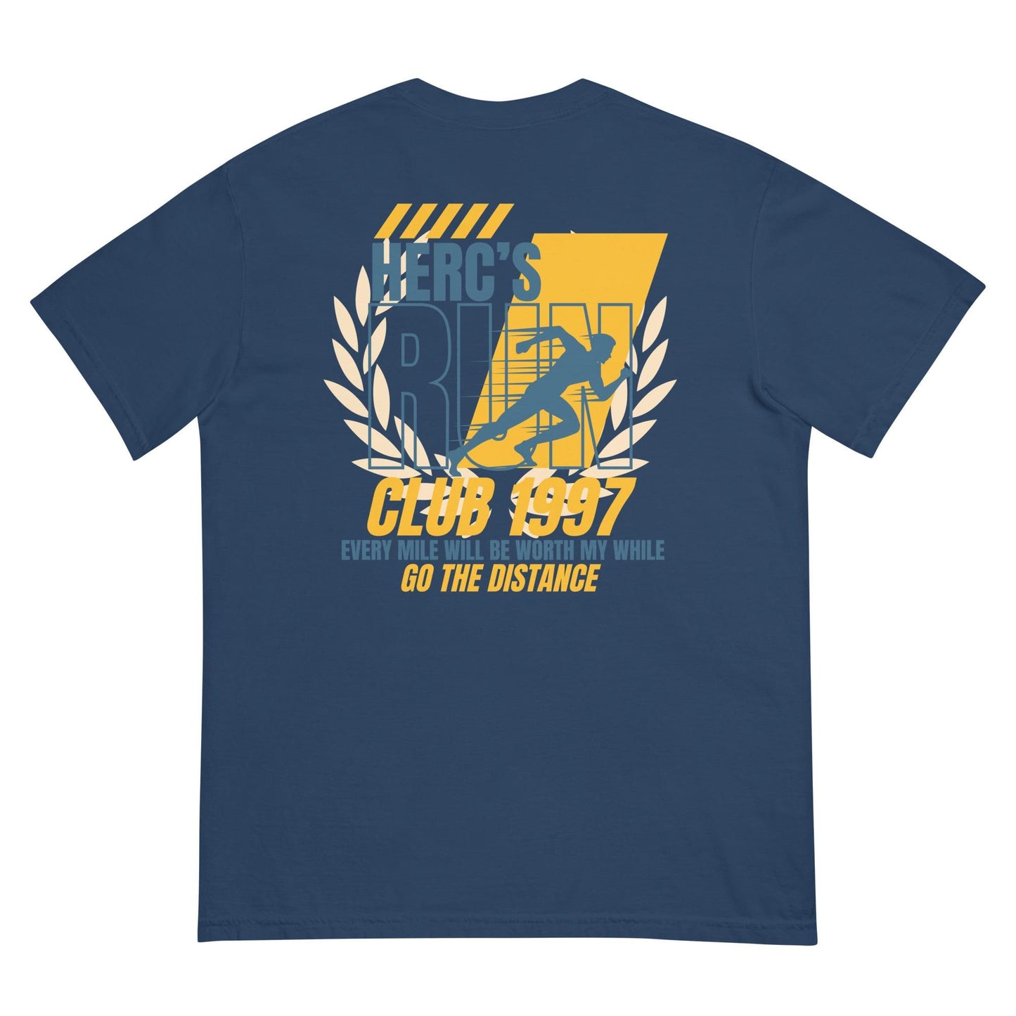Disney Hercules Run Club Shirt, Comfort Colors Go the Distance Tee
