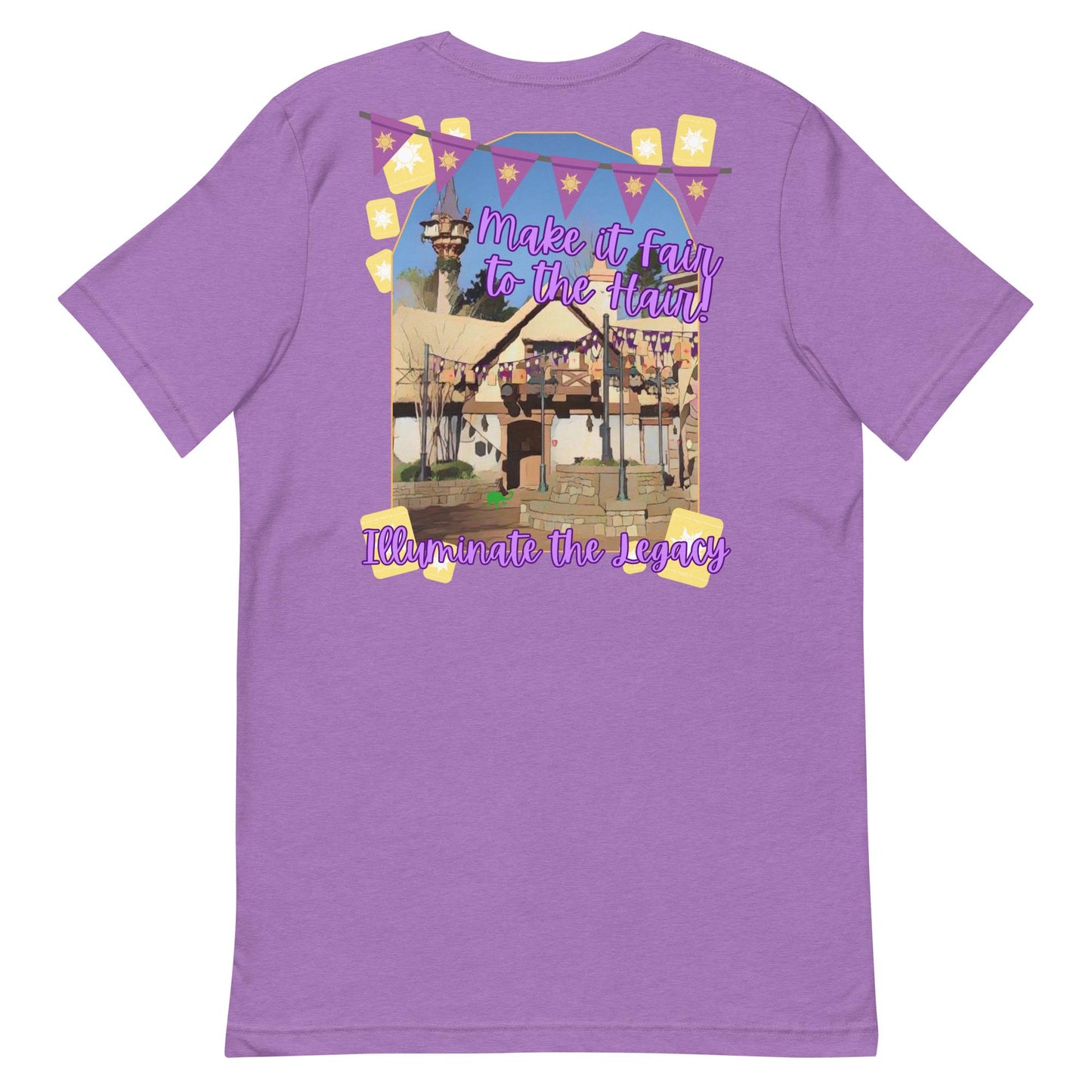 Tangled Inspired Bella Canvas Shirt, Funny WDW Bathroom Design