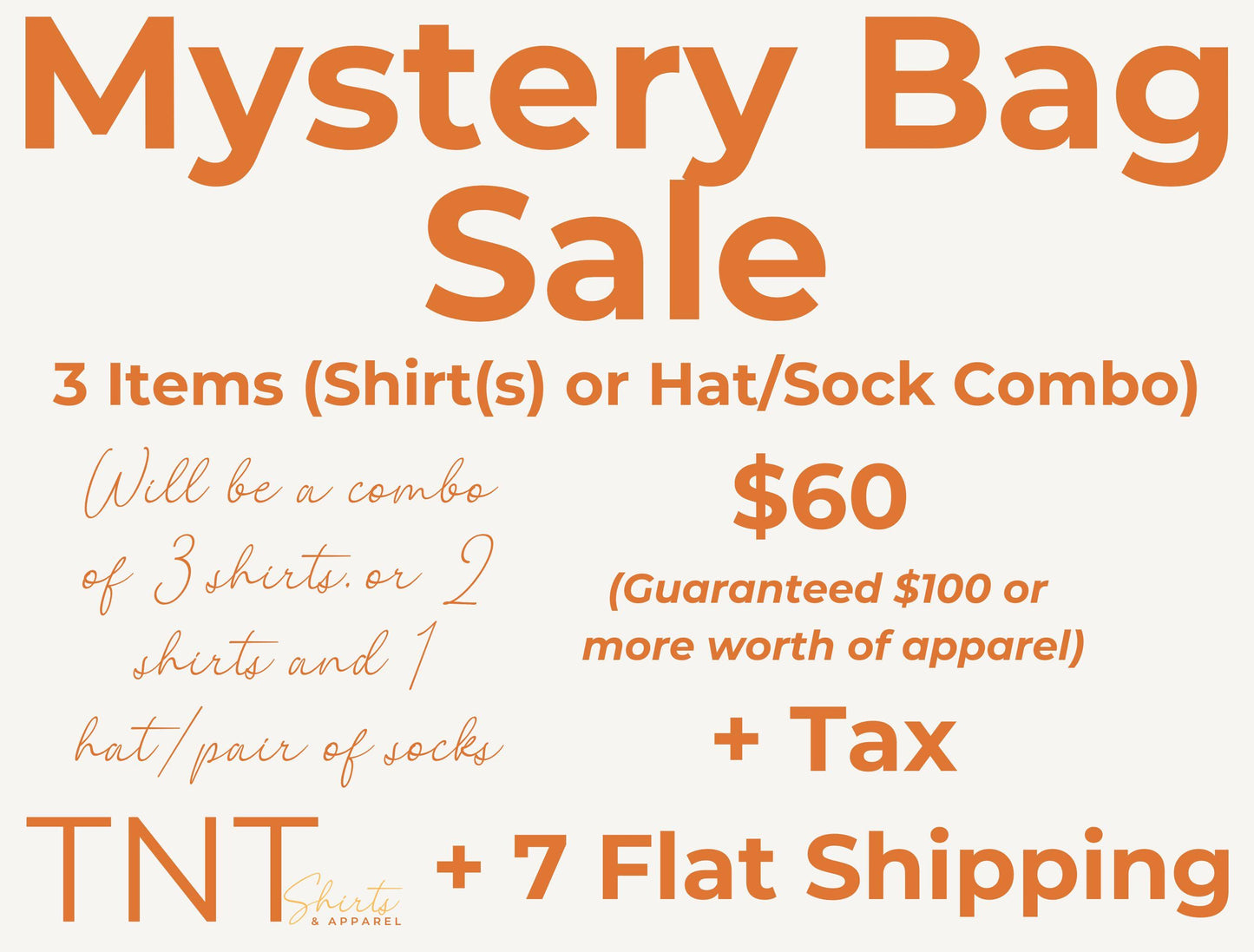 Disney Apparel Mystery Bag: 3 Items, Shirts, Hats, Socks