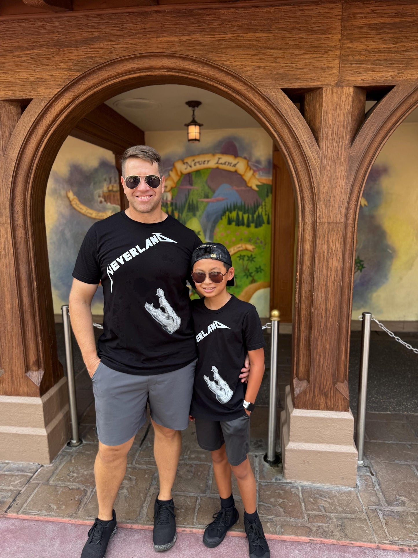 Peter Pan Rock Band Tee, Neverland Comfort Colors Shirt