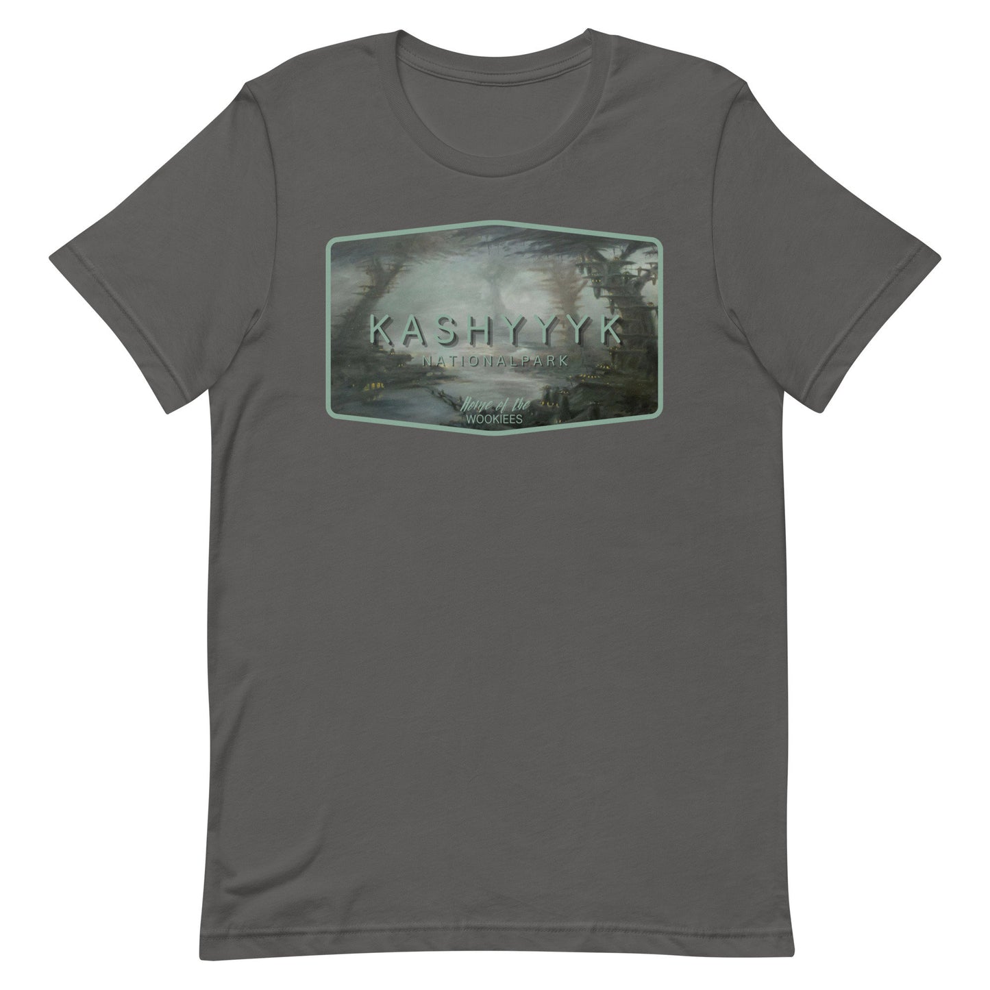Kashyyyk National Park Shirt, Subtle Star Wars Disney Family Tee