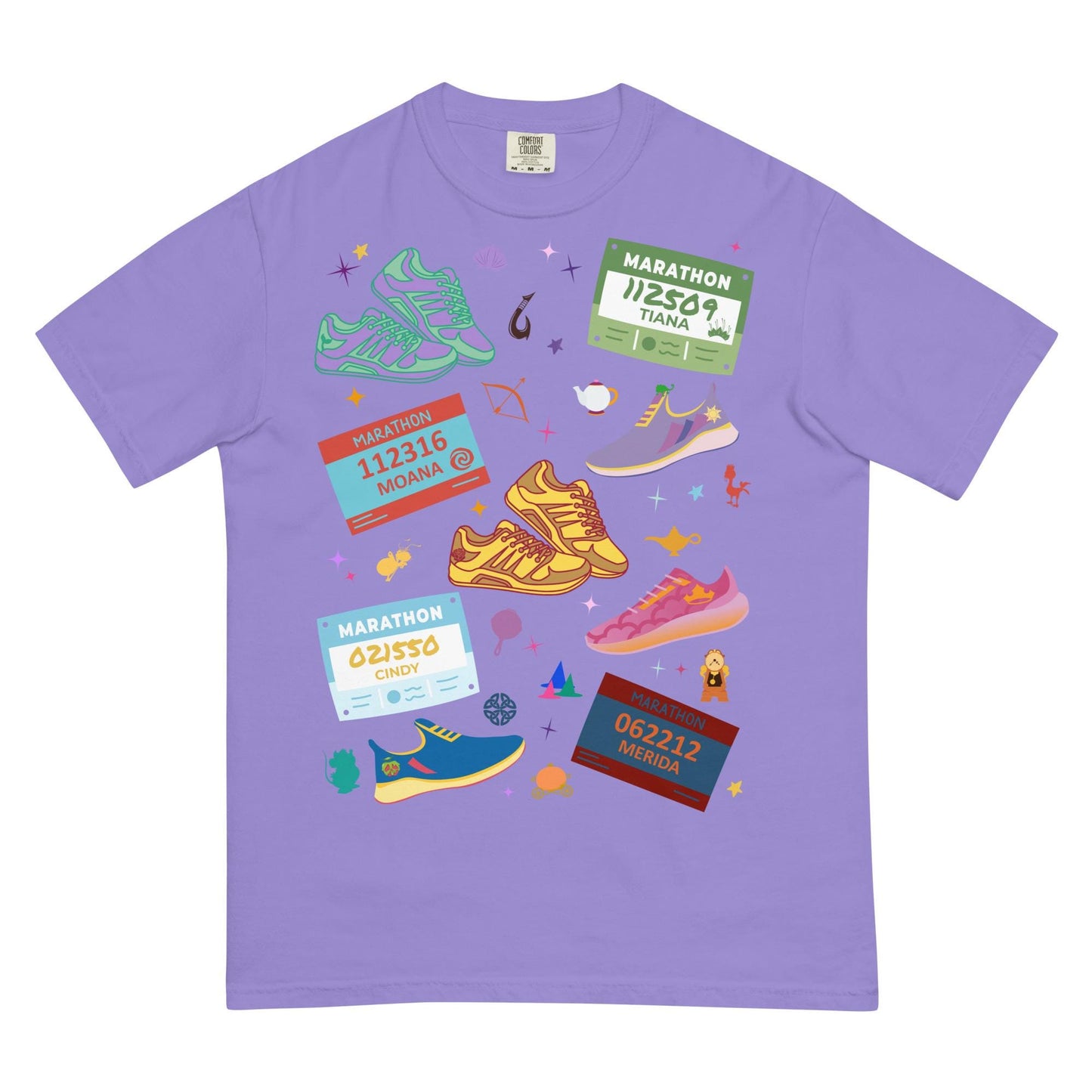 Princess Run Disney Comfort Colors Shirt, Disney Run Princess Shirt