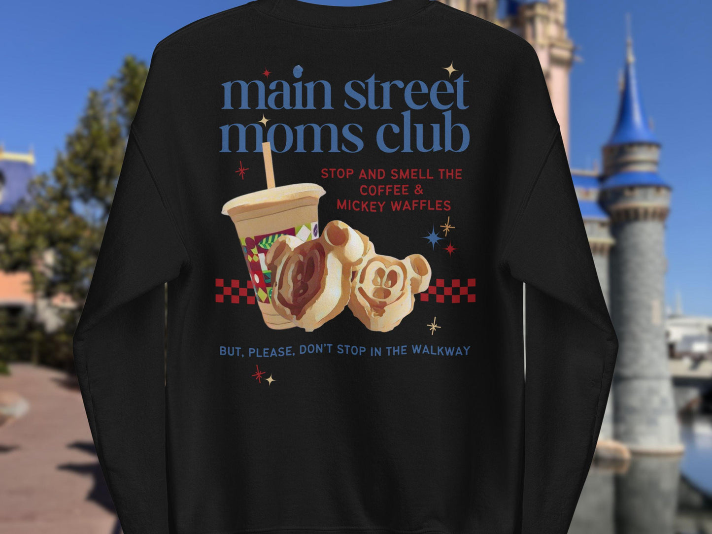 Main Street Moms Club™ Collection Sweatshirt - Disney Mom Crewneck Pullover