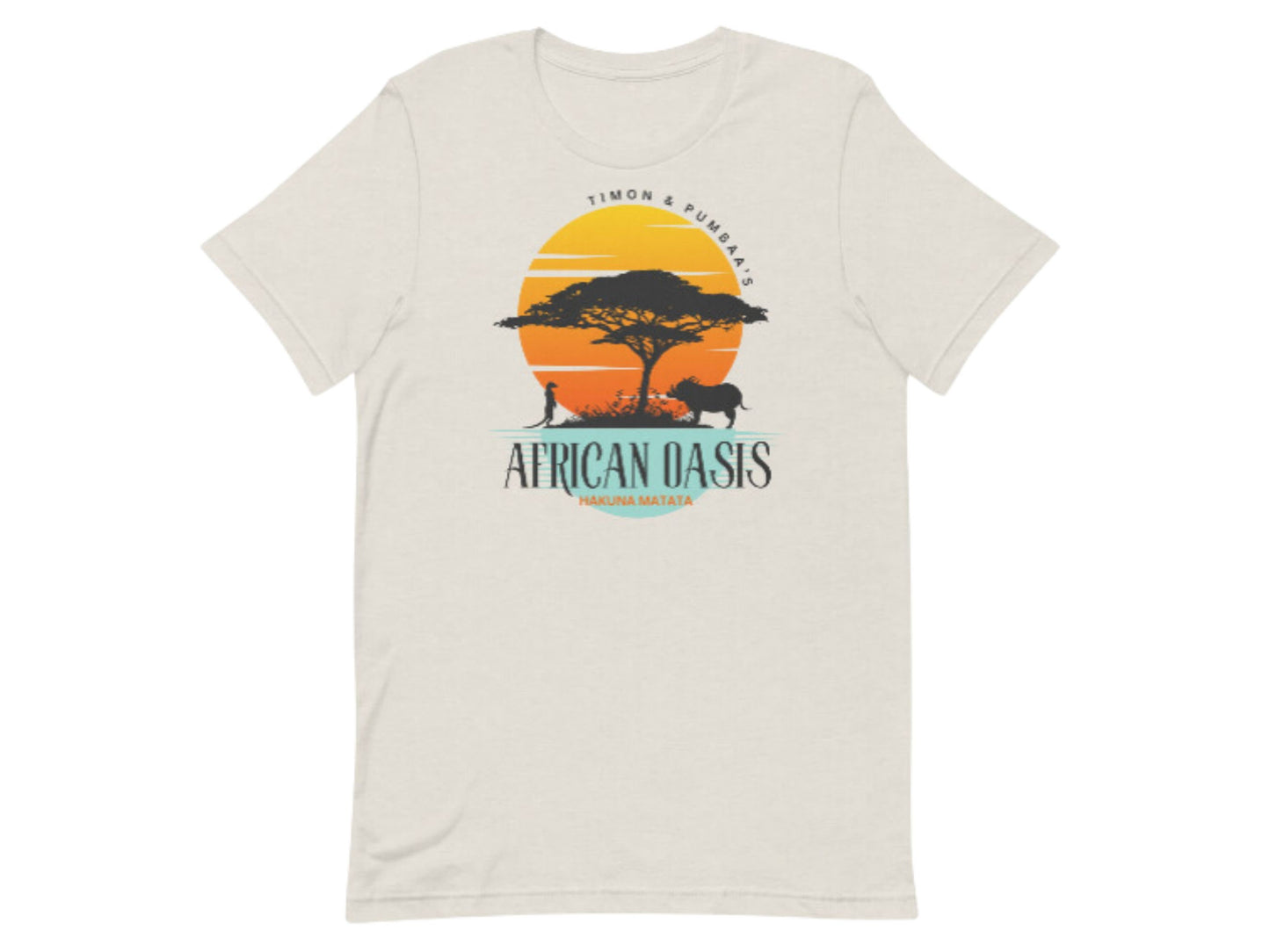 Lion King Family Shirt: Timon's African Oasis Bella Canvas Tee