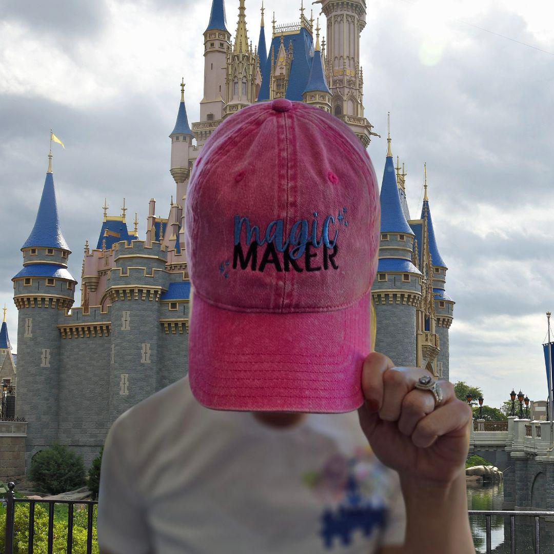 Magic Maker Disney Mom Hat, Vintage Cotton Twill Baseball Cap