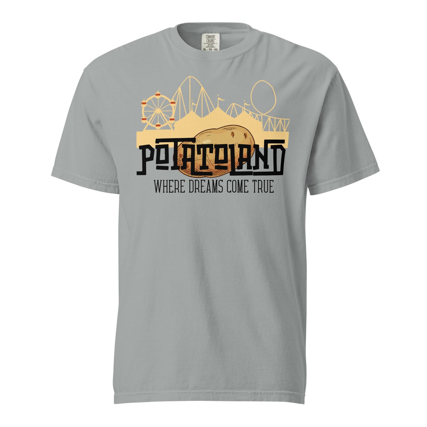 Potatoland Disney Family T-Shirt, Comfort Colors Garment Dyed