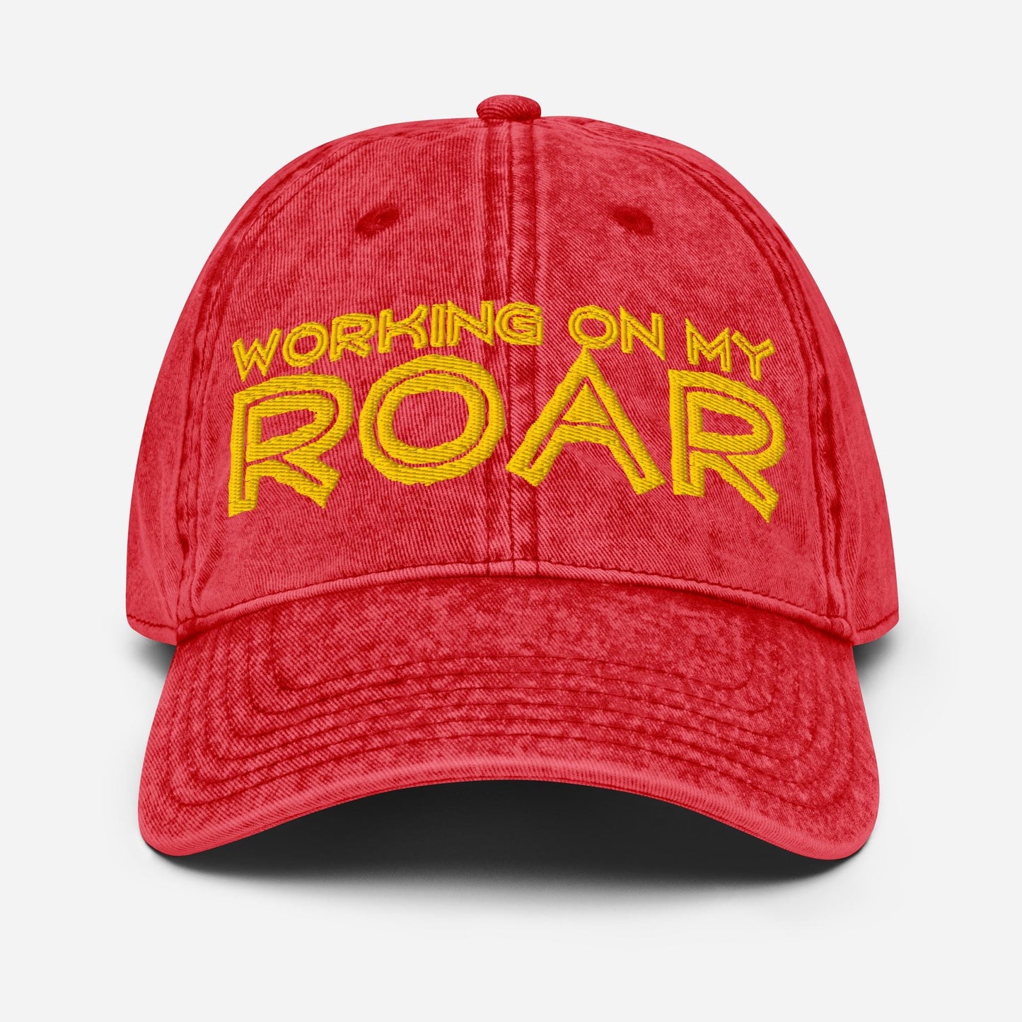 Lion King Inspired Dad Hat: Embroidered Vintage Cotton Twill Cap