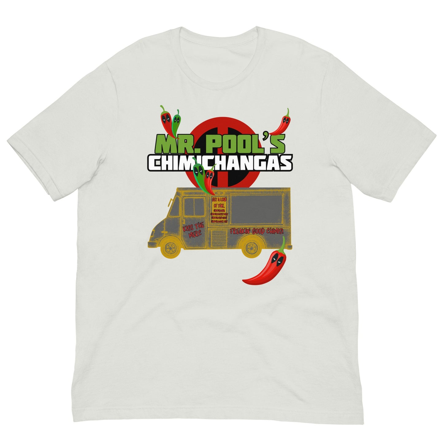 Deadpool Mr. Pool's Chimis Bella Canvas Tee, Subtle Disney Shirt
