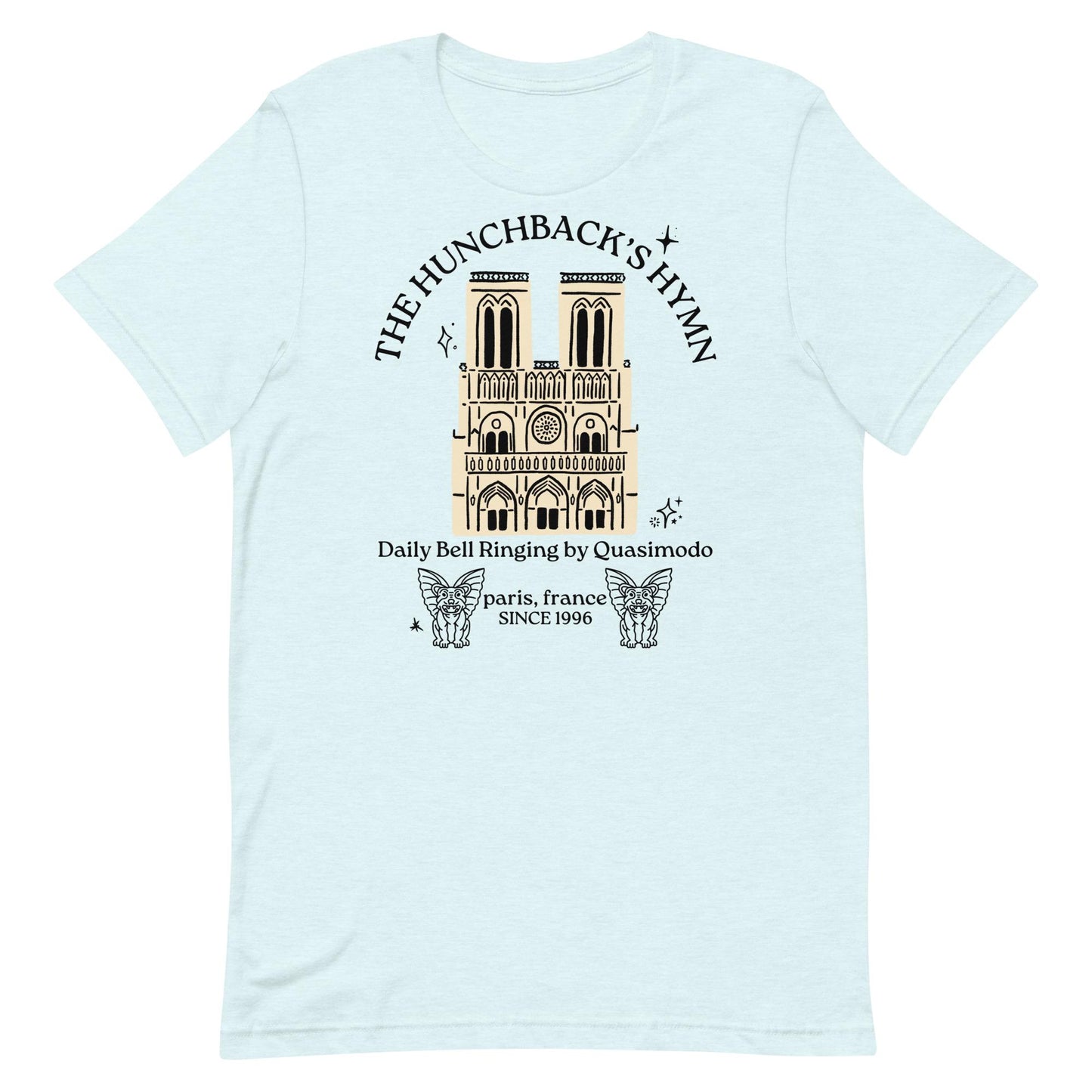 Disney Hunchback of Notre Dame Shirt, Quasimodo Bell Ringer, Trendy Bella Canvas
