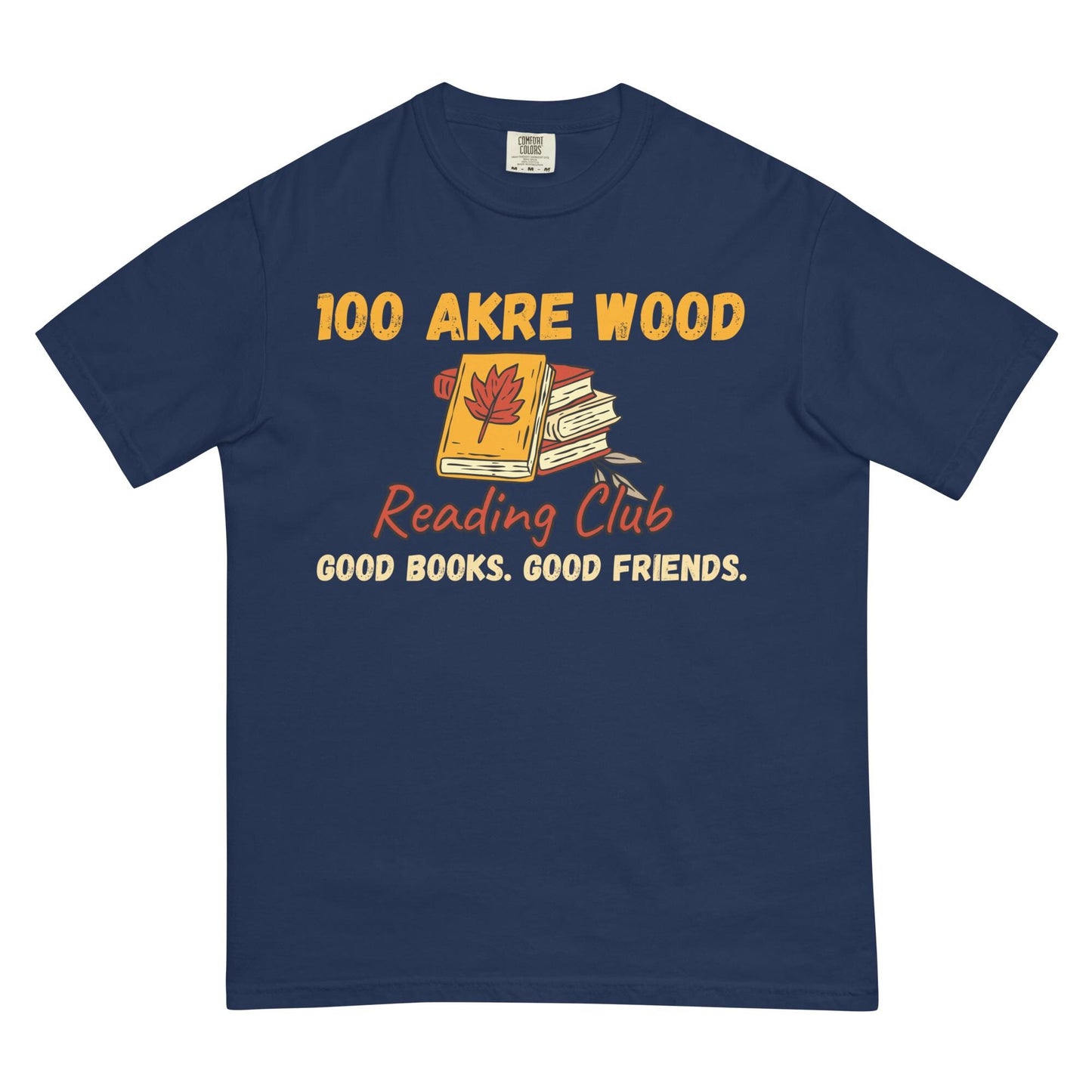 Winnie the Pooh Inspired Owl Reading Club Shirt, 100 Akre Wood Comfort Color Shirt