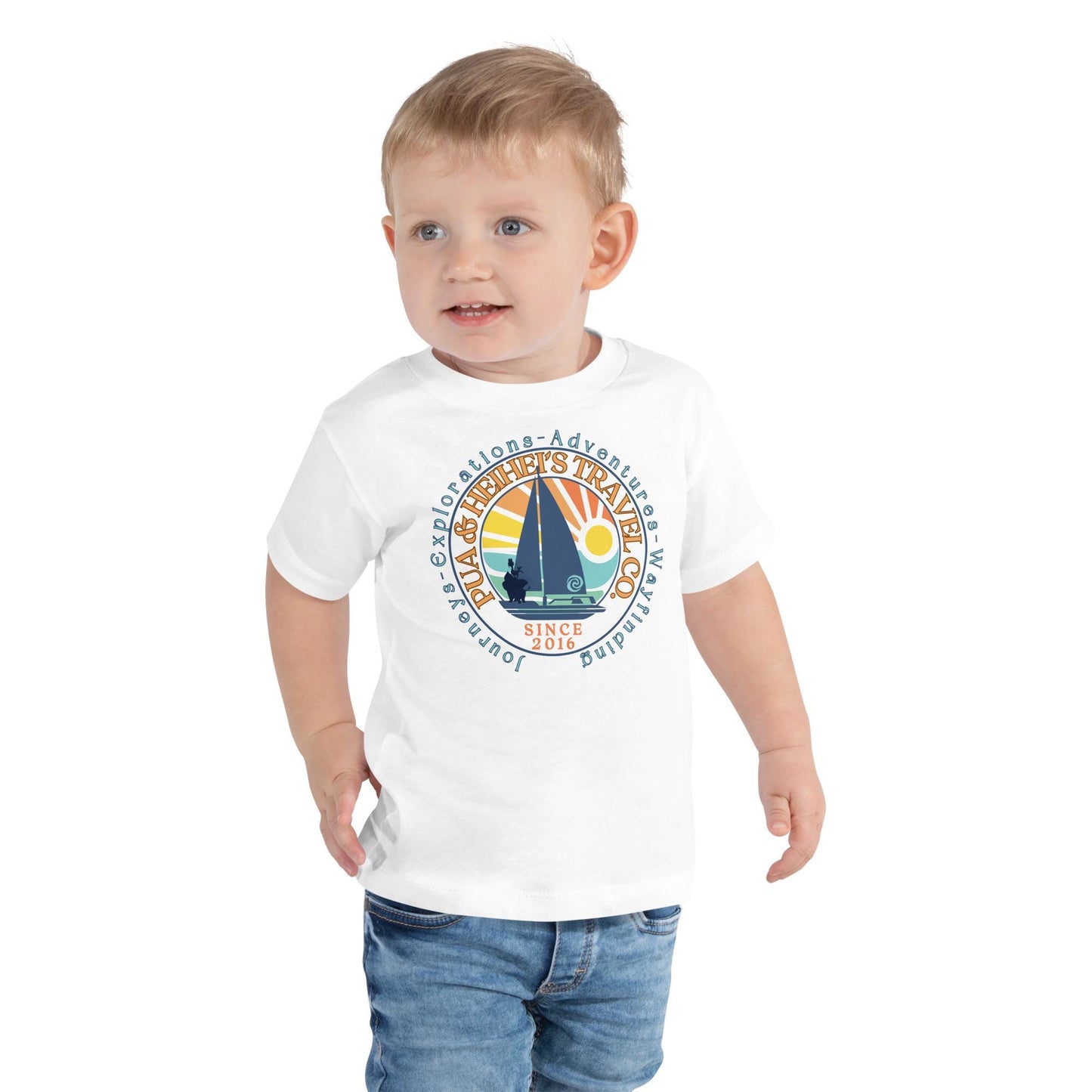 Moana Toddler Shirt, Pua and Heihei's Travel Co, Disney Inspired