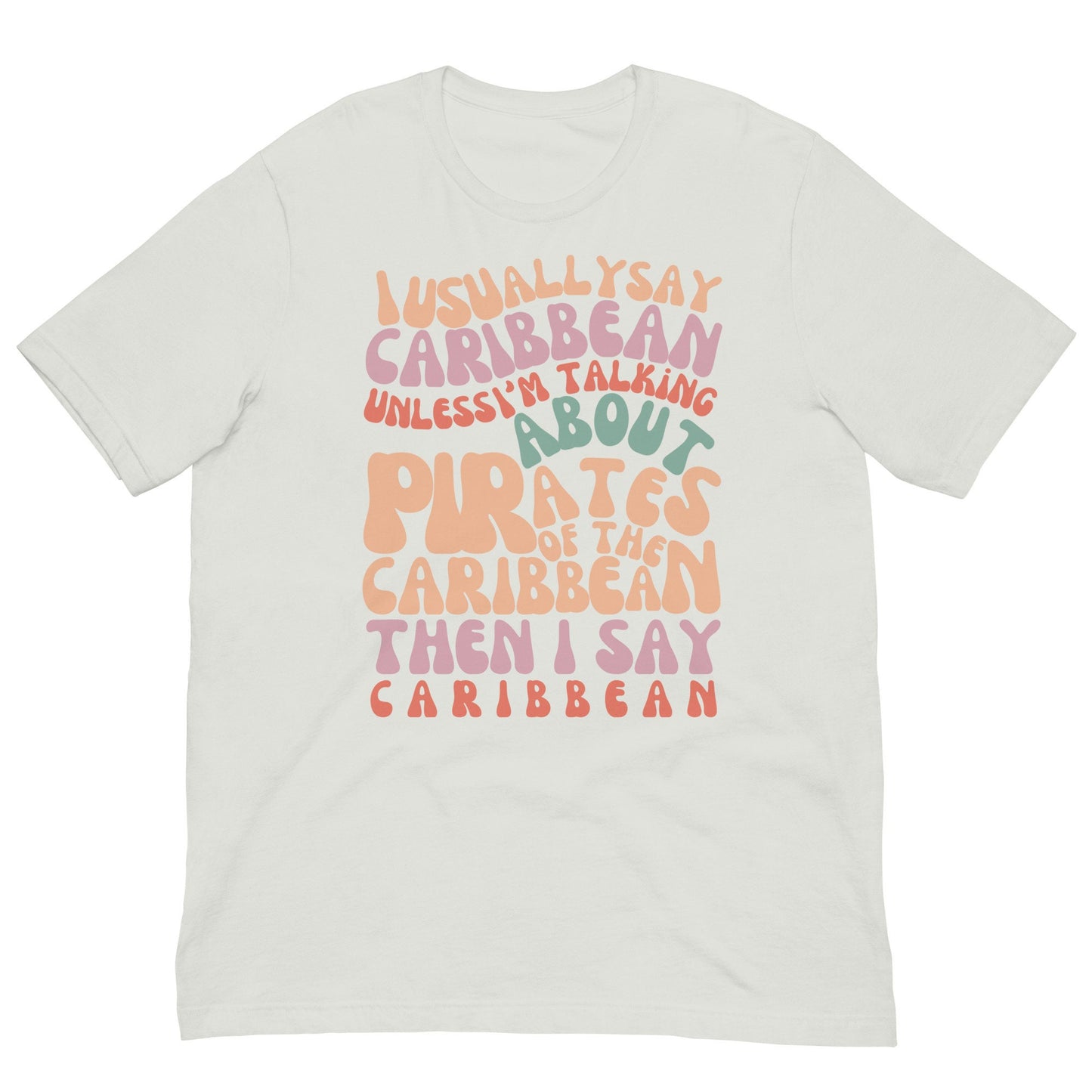 Pirates of the Caribbean Bella Canvas T-Shirt, Subtle Disney Shirt