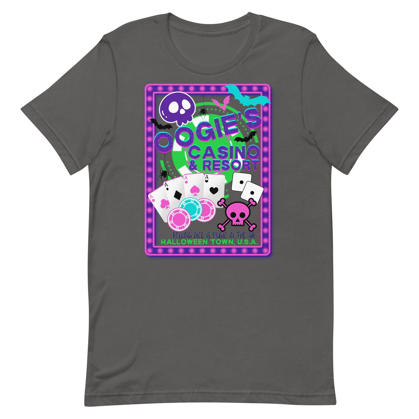 Oogie Boogie Casino Resort Shirt, Subtle Disney Family Tee