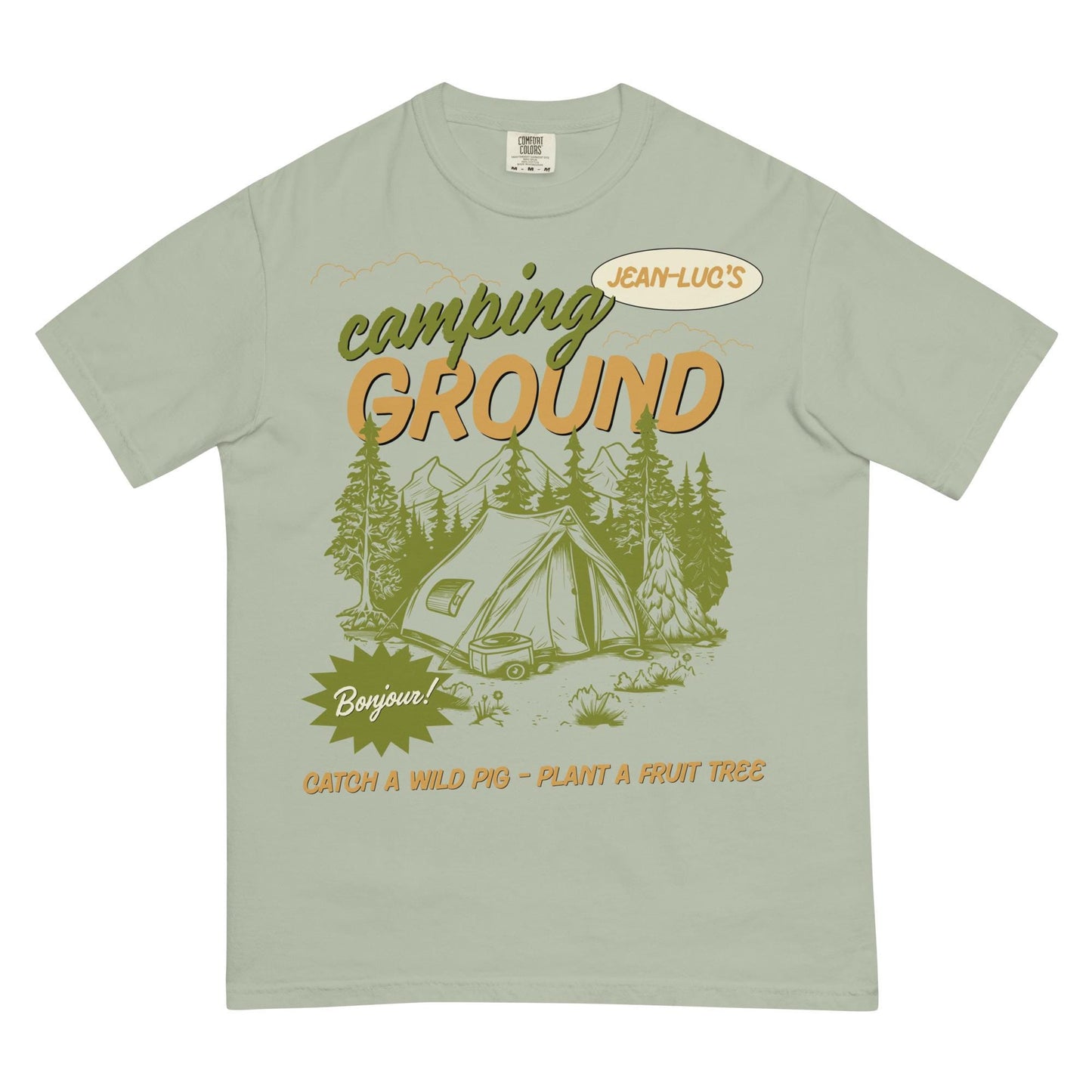 Bluey Camping Episode with Jean Luc, Disney Adult Bluey Shirt