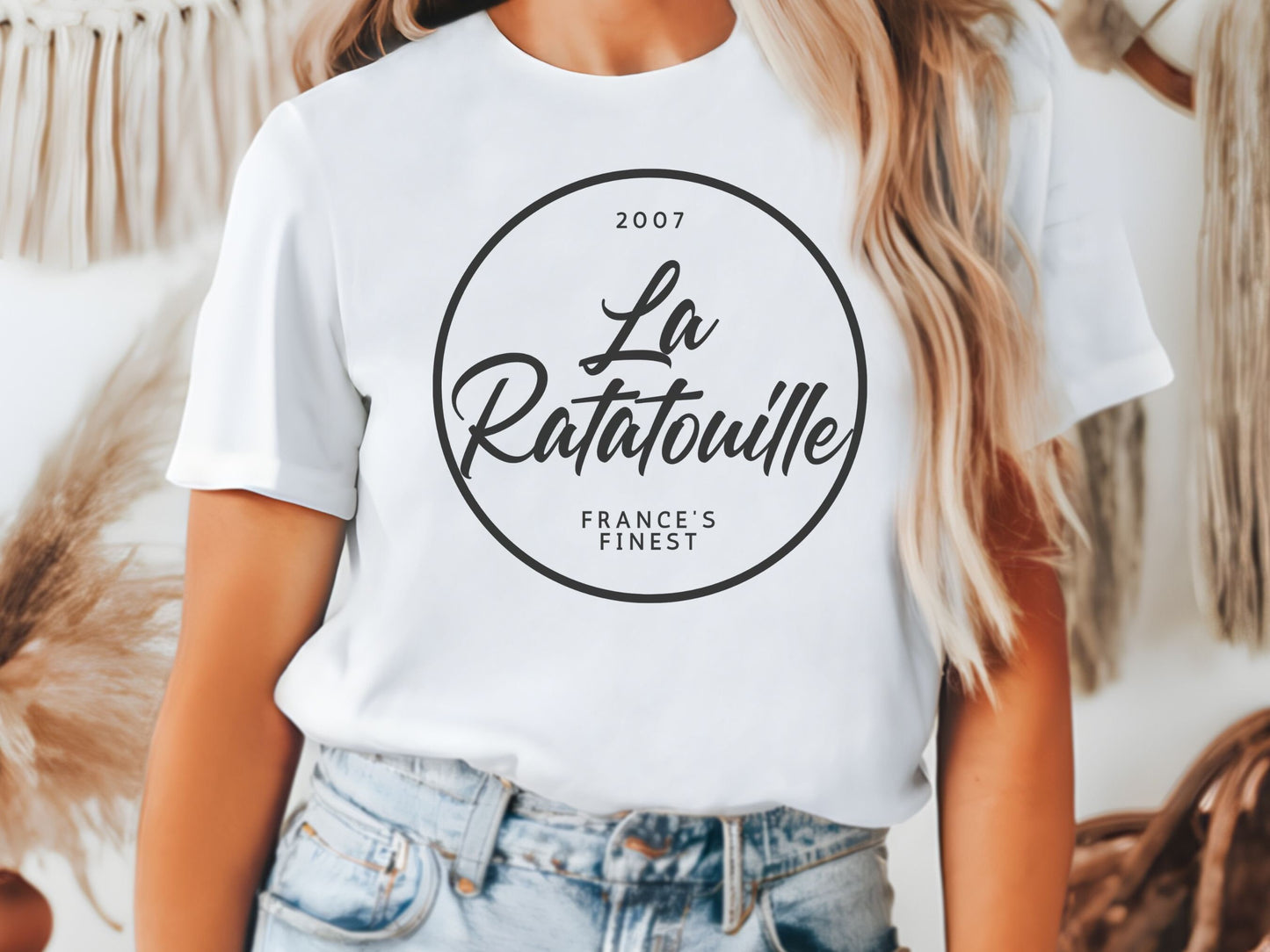 La Ratatouille Bella Canvas T-Shirt, Subtle Disney Family Tee