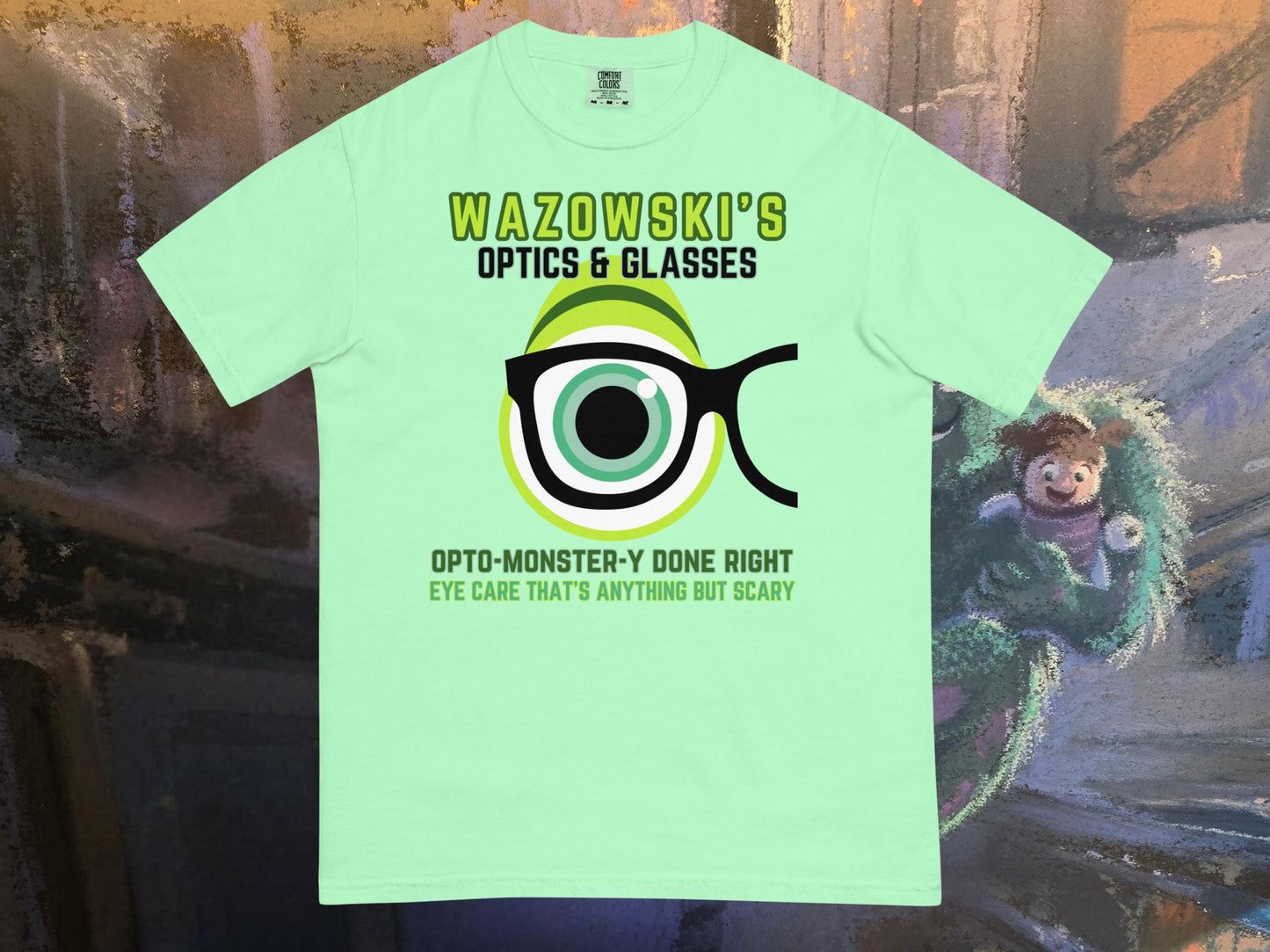 Disney Monsters Inc Inspired Mike Wazowski Shirt, Monsters Inc Shirt, Disney Family Shirt, Subtle Trendy Disney Pixar Monsters Inc Shirt