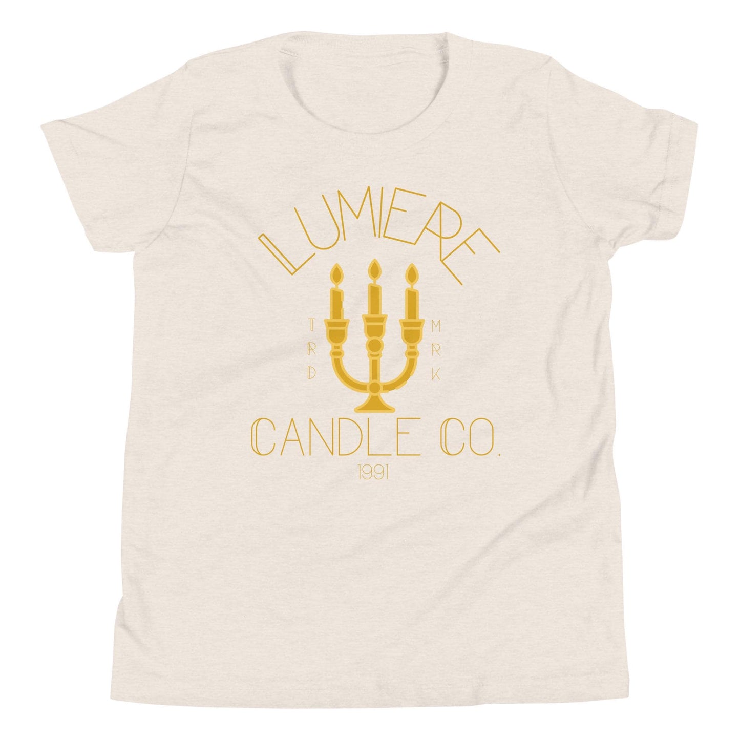Lumiere Youth Shirt: Beauty and the Beast Bella Canvas Tee