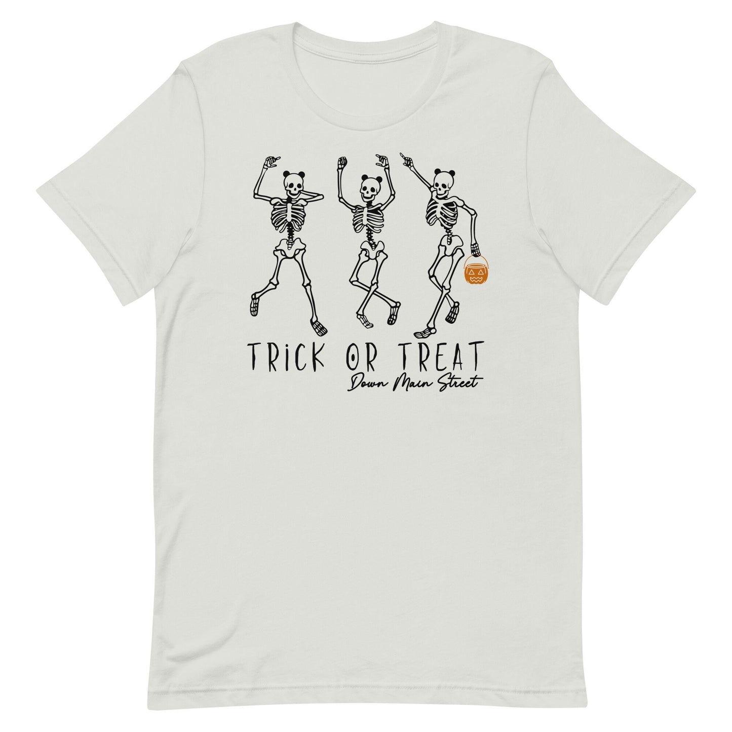 Disney Halloween Shirt, Trick or Treat on Main Street, Bella Canvas Tee