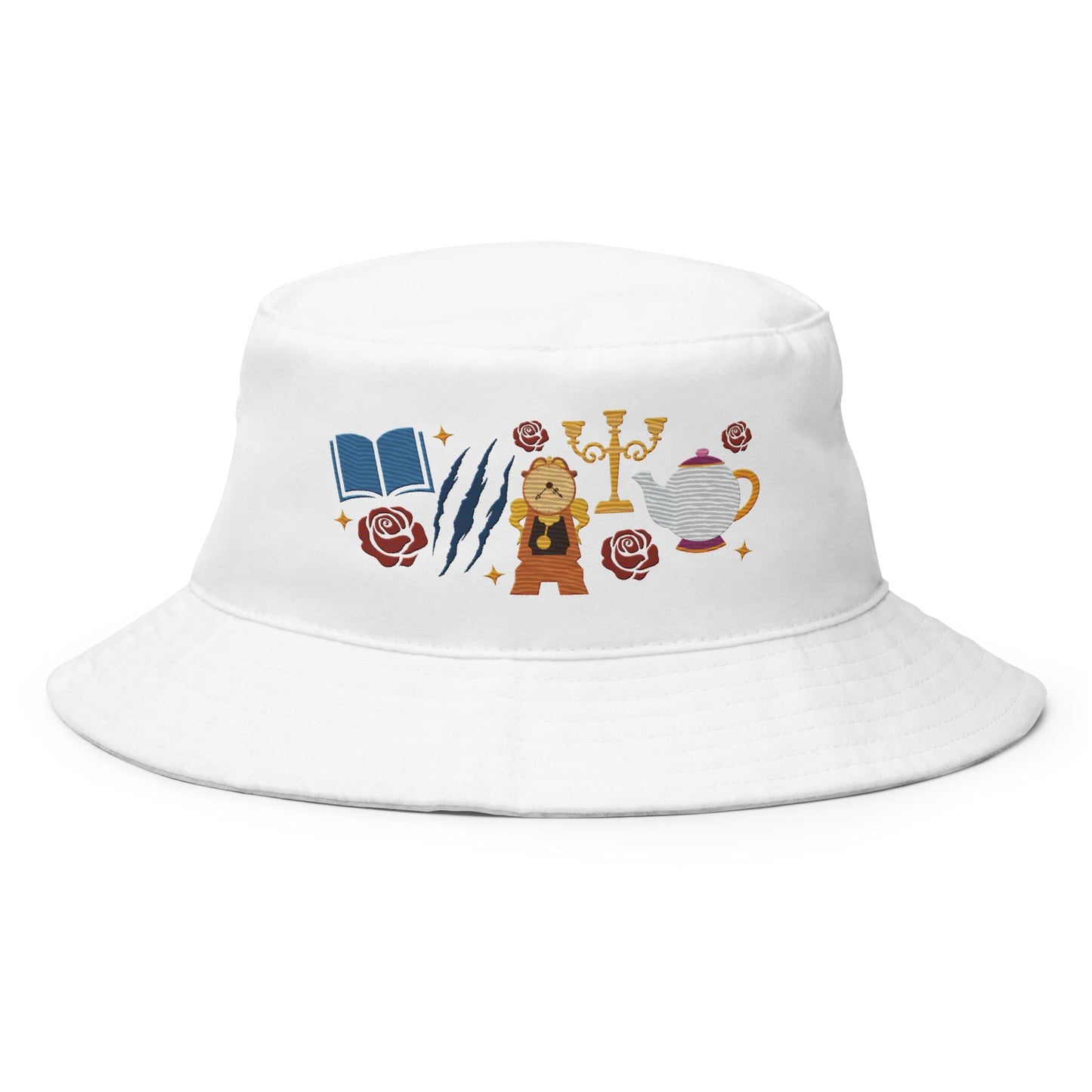 Beauty and the Beast Bucket Hat, Disney Belle Icon, Cotton Twill