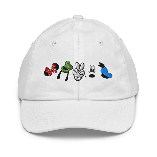 Mickey and Friends Fab 5 Kids Baseball Cap, Disney World Hat