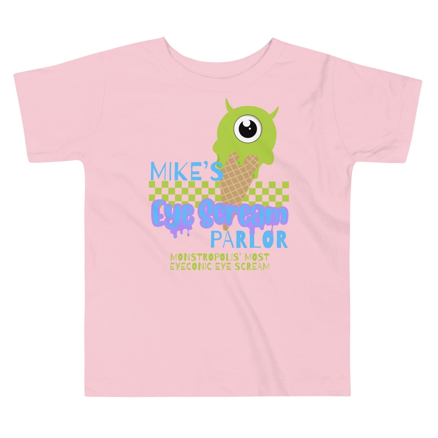 Monsters Inc. Toddler Shirt: Mike Wazowski Eye Scream Parlor