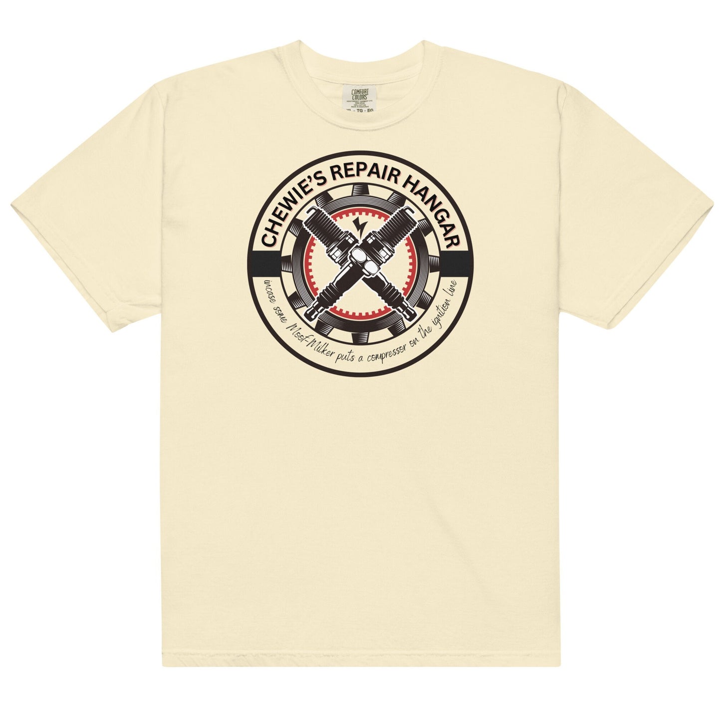 Chewie's Repair Hangar Disney T-Shirt, Moof-Milker, Comfort Colors