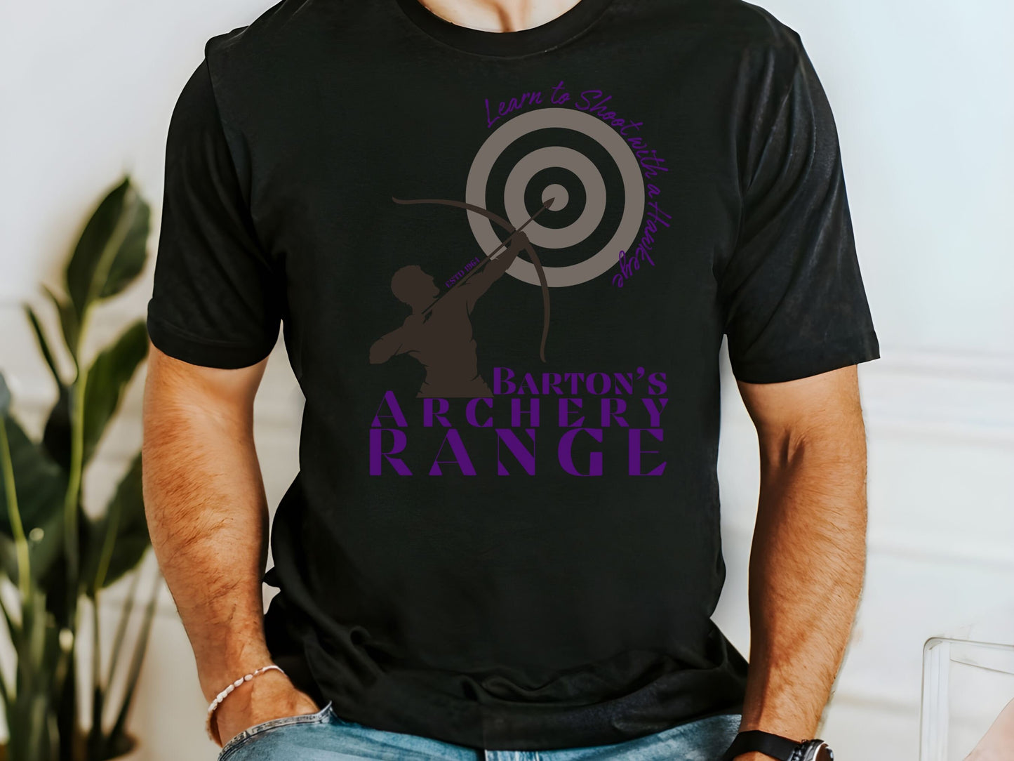 Barton's Archery Bella Canvas T-Shirt, Subtle Disney Family Matching