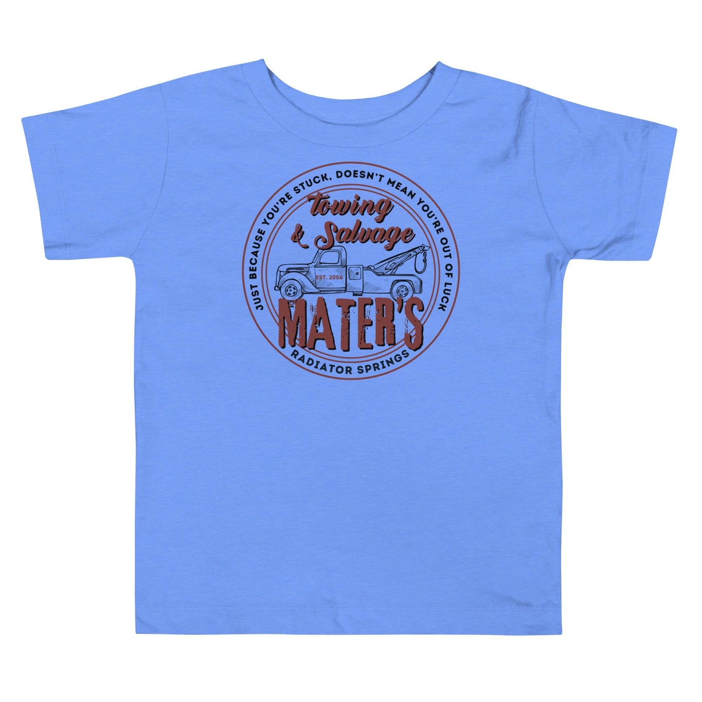 Mater's Towing Toddler Shirt, Subtle Disney Family Tee