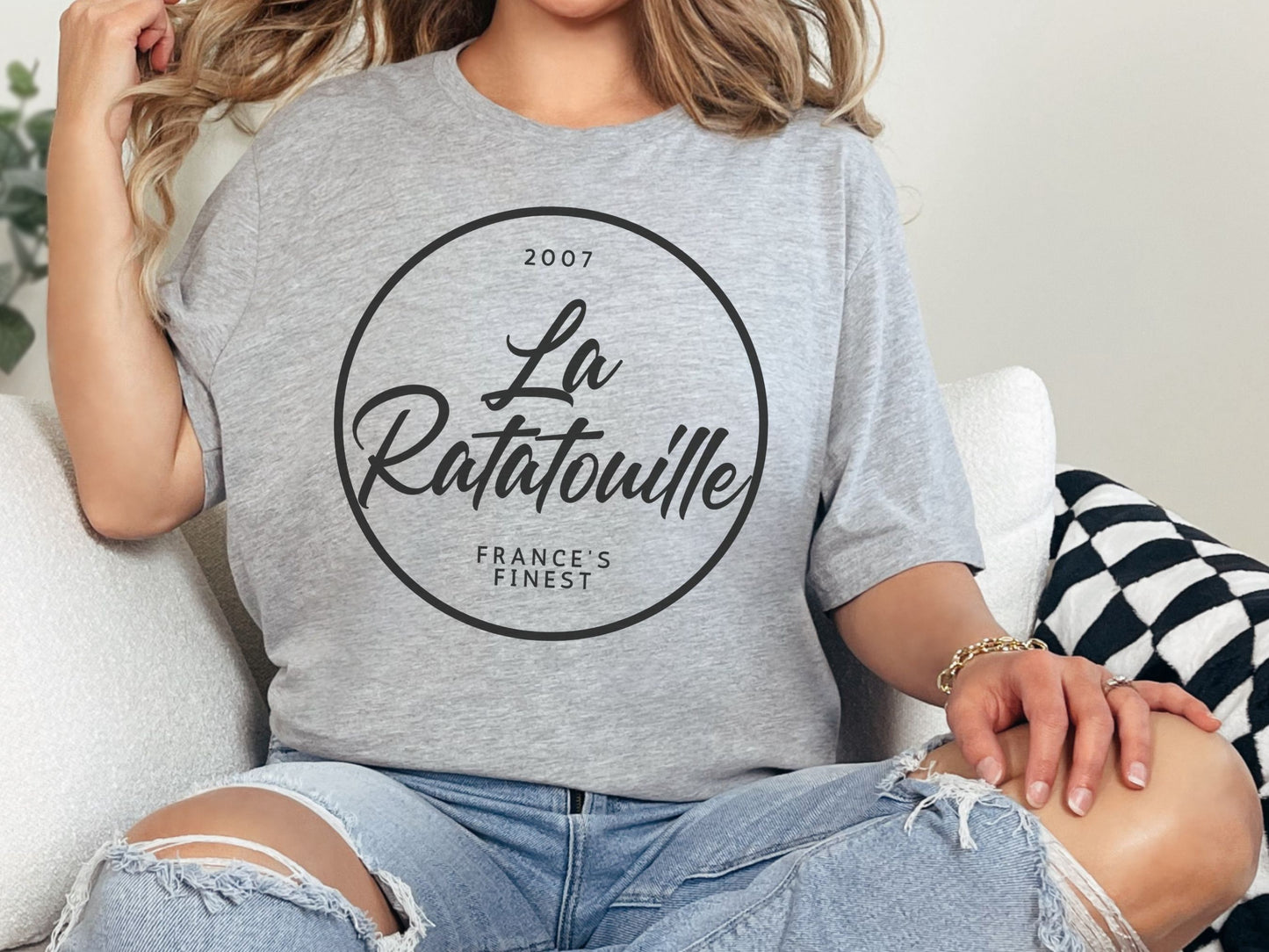 La Ratatouille Bella Canvas T-Shirt, Subtle Disney Family Tee