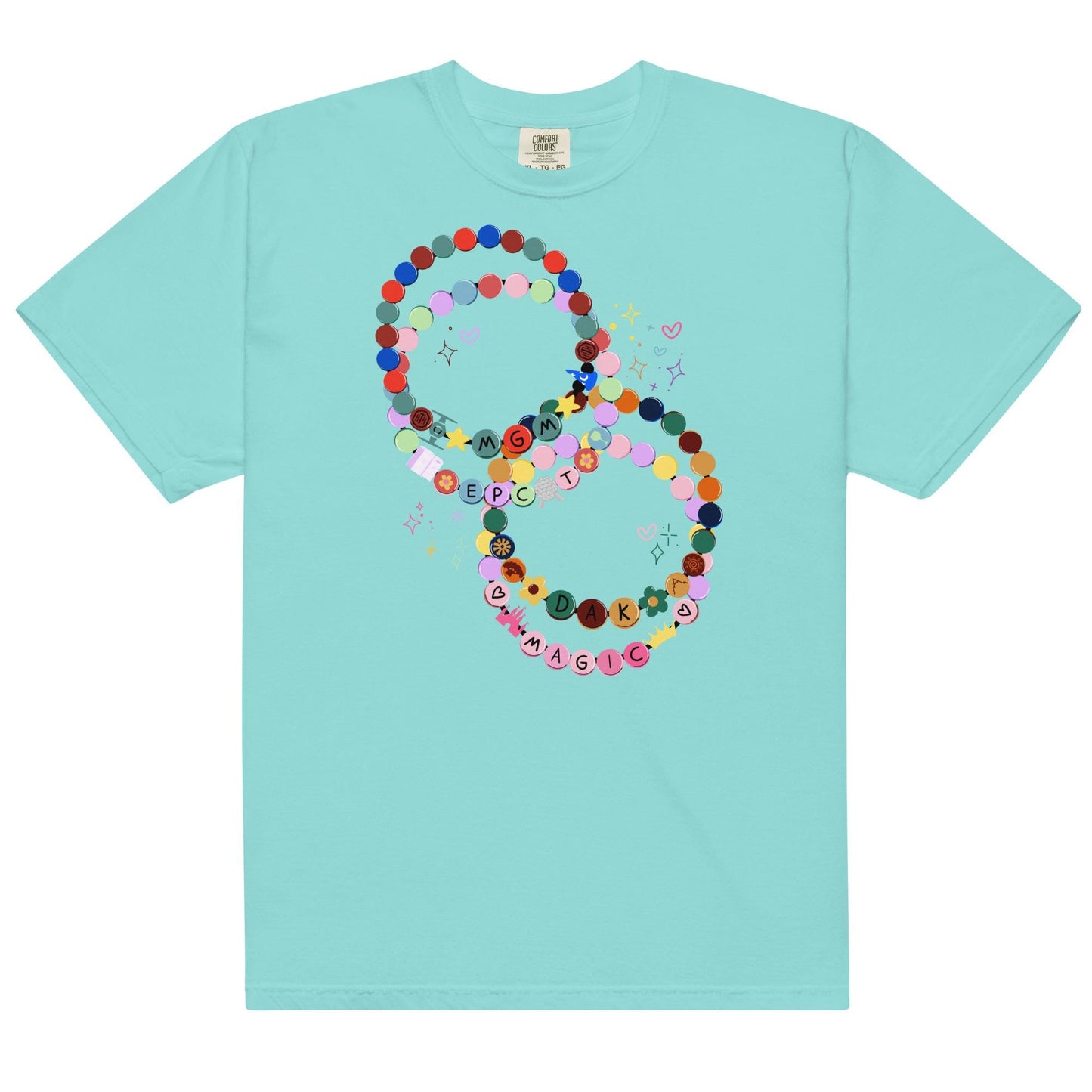 Disney Park Friendship Bracelet Tee, Matching Girls Trip Shirt