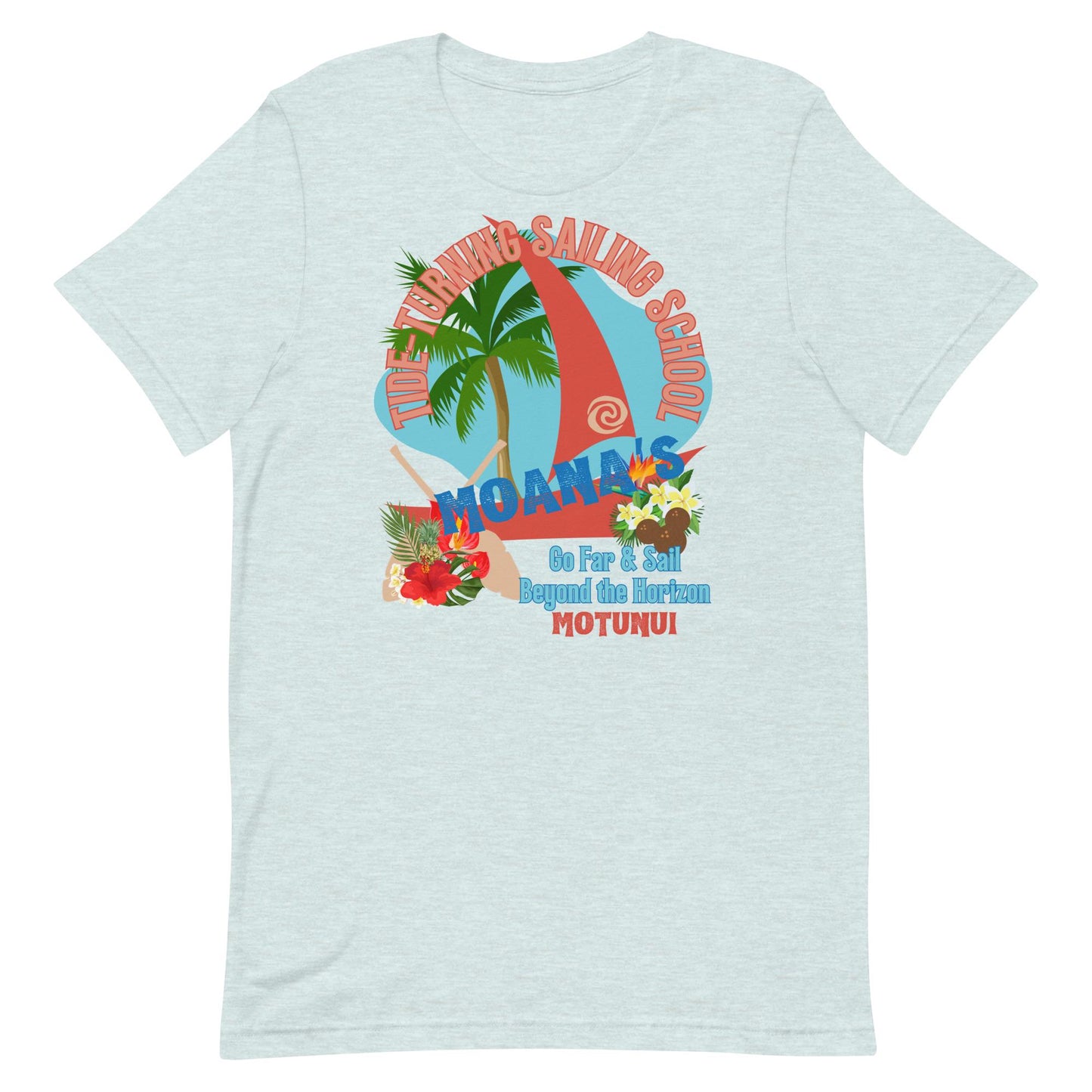 Moana Sailing School Shirt, Polynesian Disney Family Vacation Tee