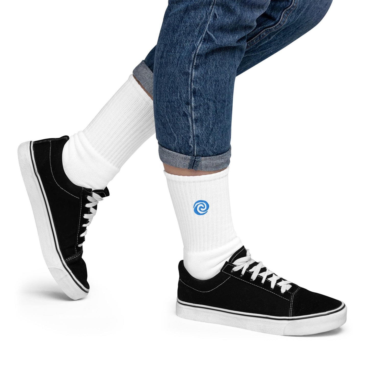 Moana Inspired Embroidered Crew Socks, Disney Icon Socks