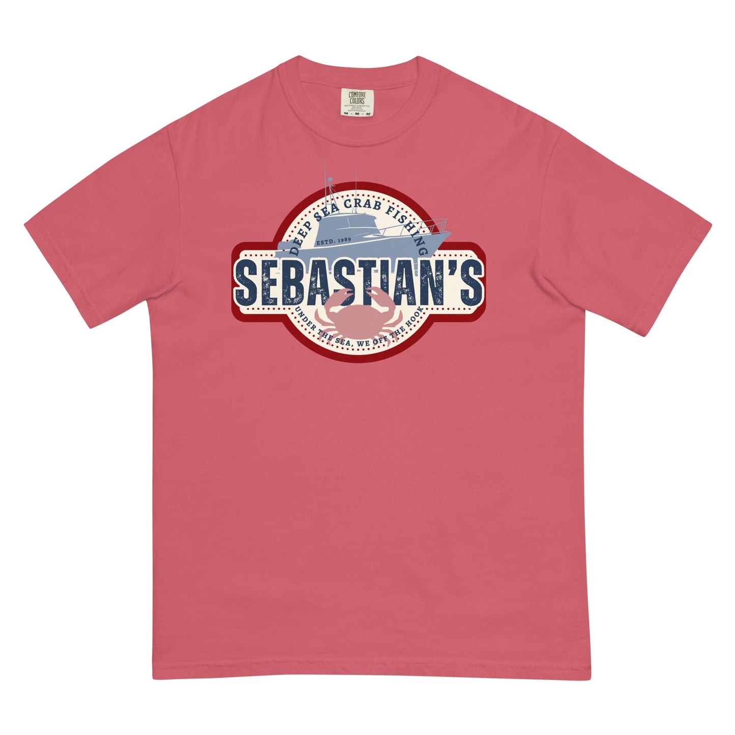 Sebastian Little Mermaid Inspired Comfort Colors Shirt