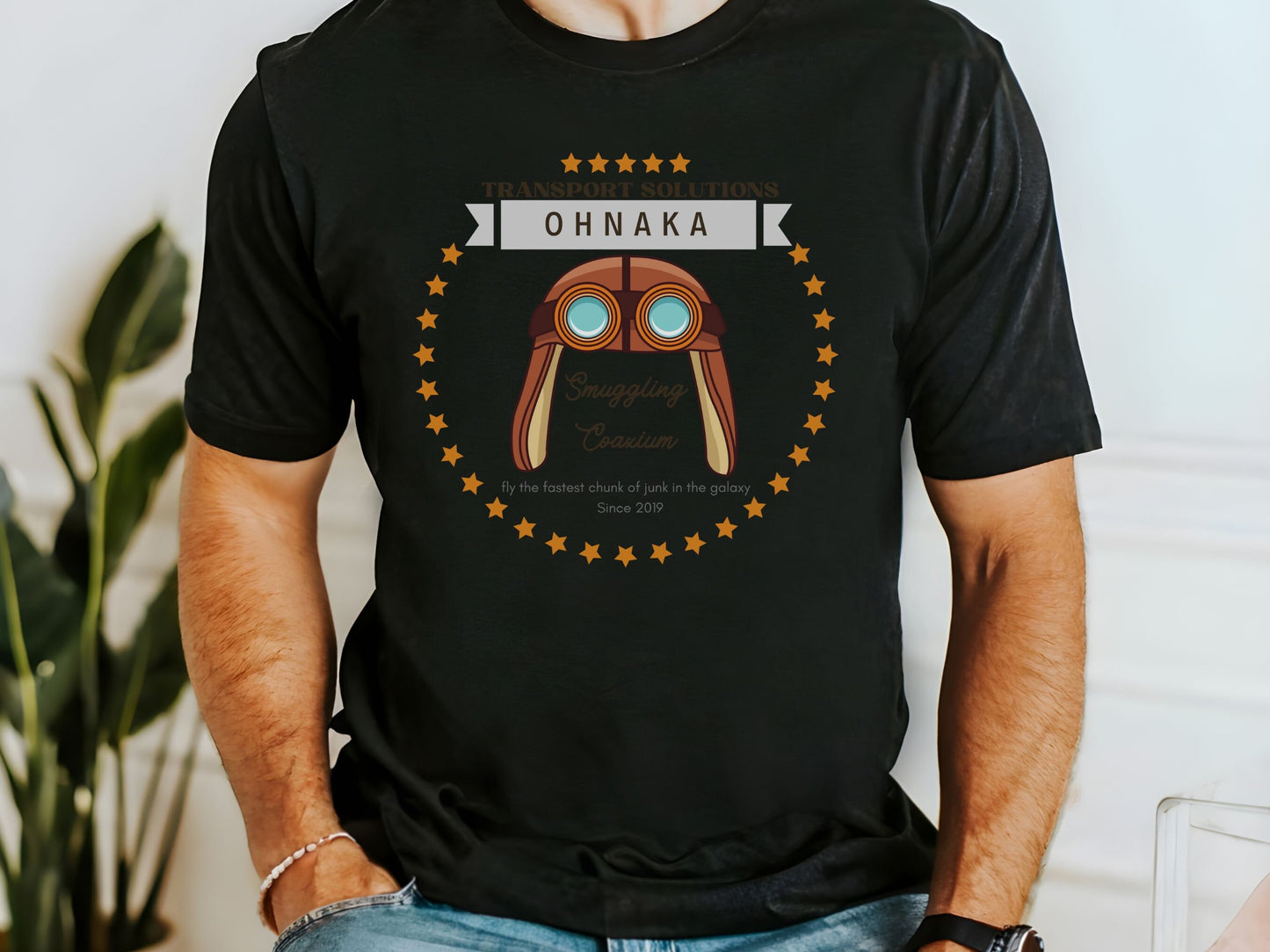 Ohnaka Smuggler Bella Canvas T-Shirt, Subtle Disney Dad Shirt