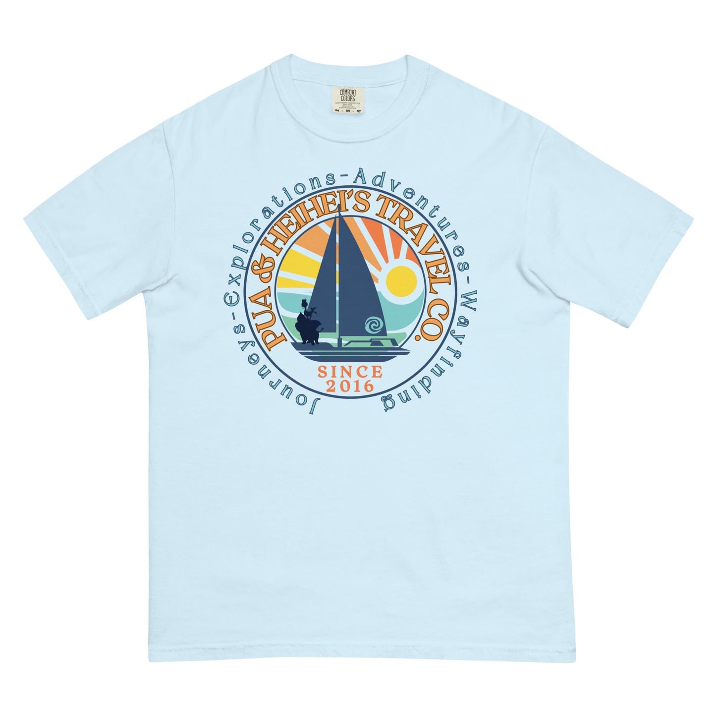 Pua and Heihei Travel Co Shirt, Disney Inspired Family Vacation Tee