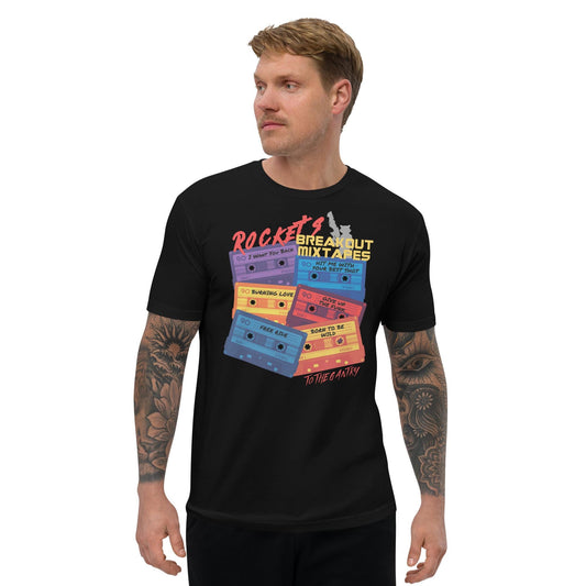 Rocket's Breakout Mixtapes, Guardians of the Galaxy Fan Shirt, Disneyland T-shirt, Disney Dad