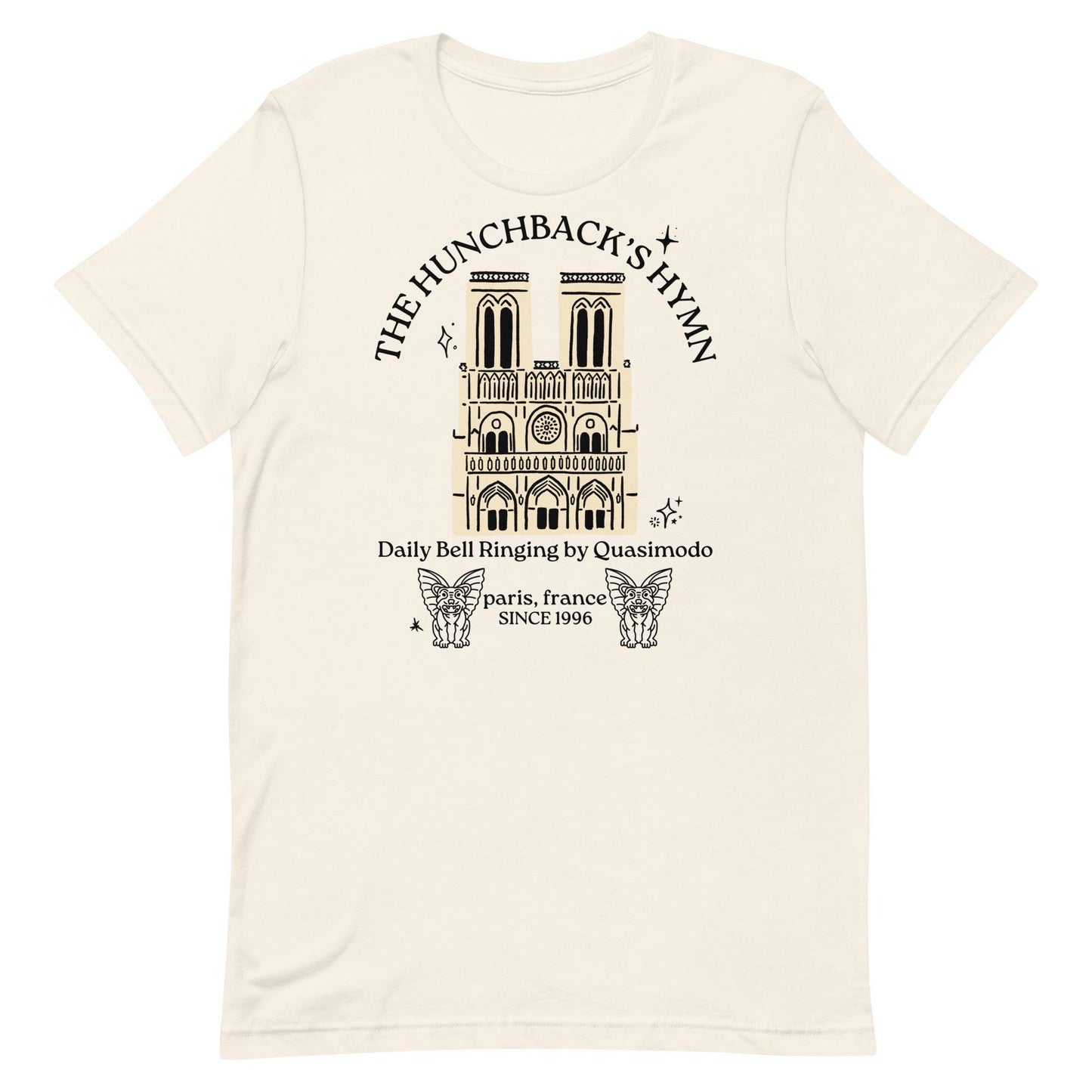 Disney Hunchback of Notre Dame Shirt, Quasimodo Bell Ringer, Trendy Bella Canvas
